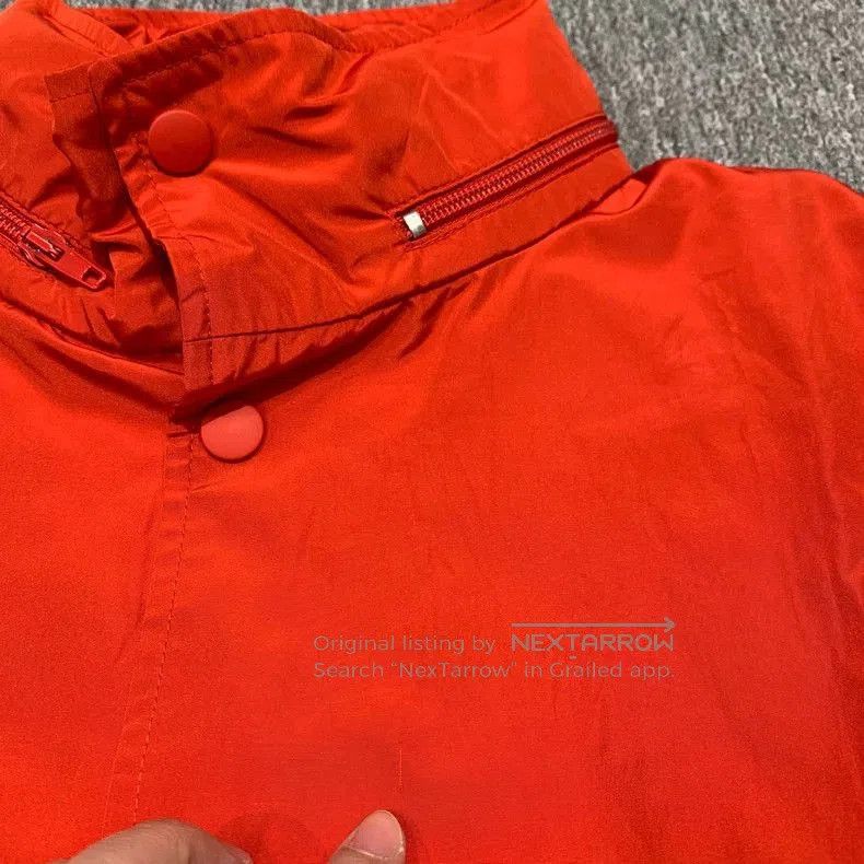 Balenciaga Balenciaga Red Embroidered Logo Jacket. Size US M / EU 48-50 / 2 - 5 Thumbnail