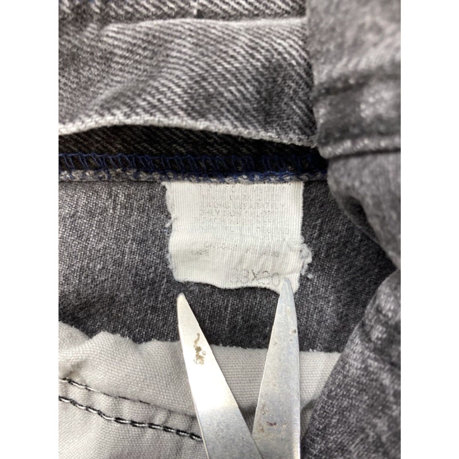 Lee VINTAGE Lee Jeans Mens 33 Workwear Dark Stone Wash Denim Distress 2953 Size US 33 - 5 Thumbnail