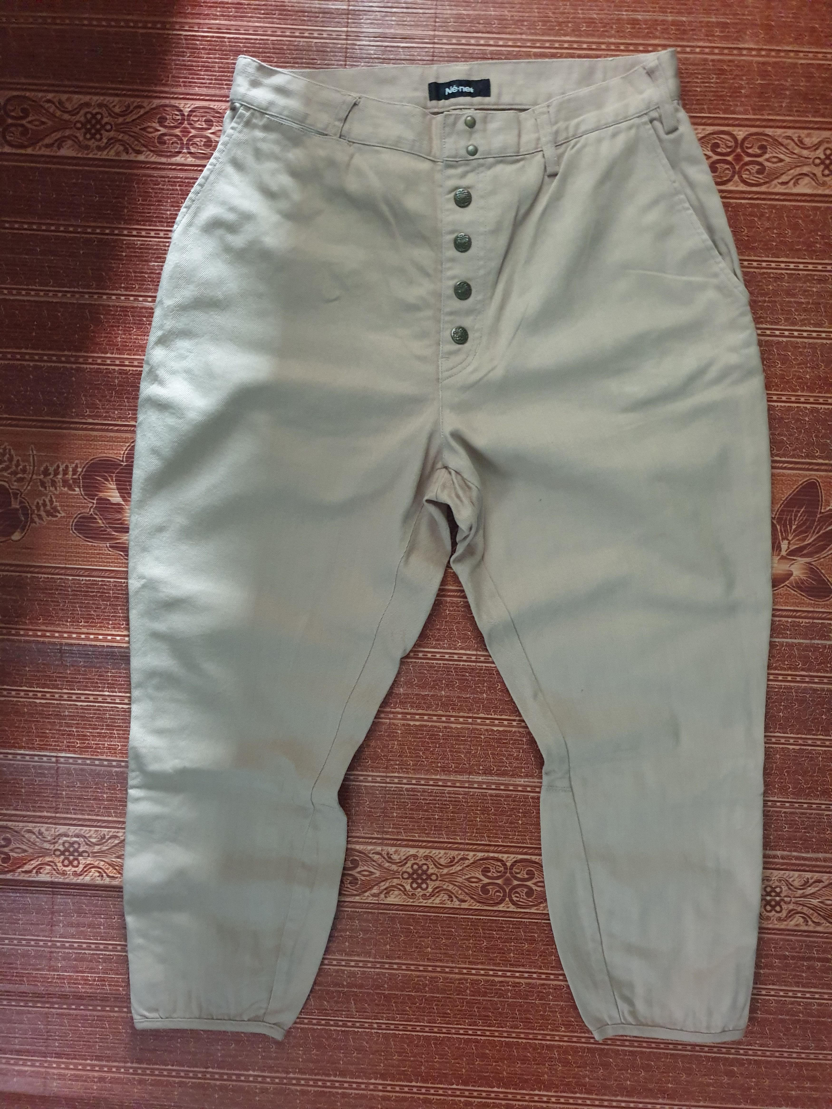 Issey Miyake 💥Ne-net ex former Issey miyake Japanese 3 Quater Pant Size US 31 - 1 Thumbnail