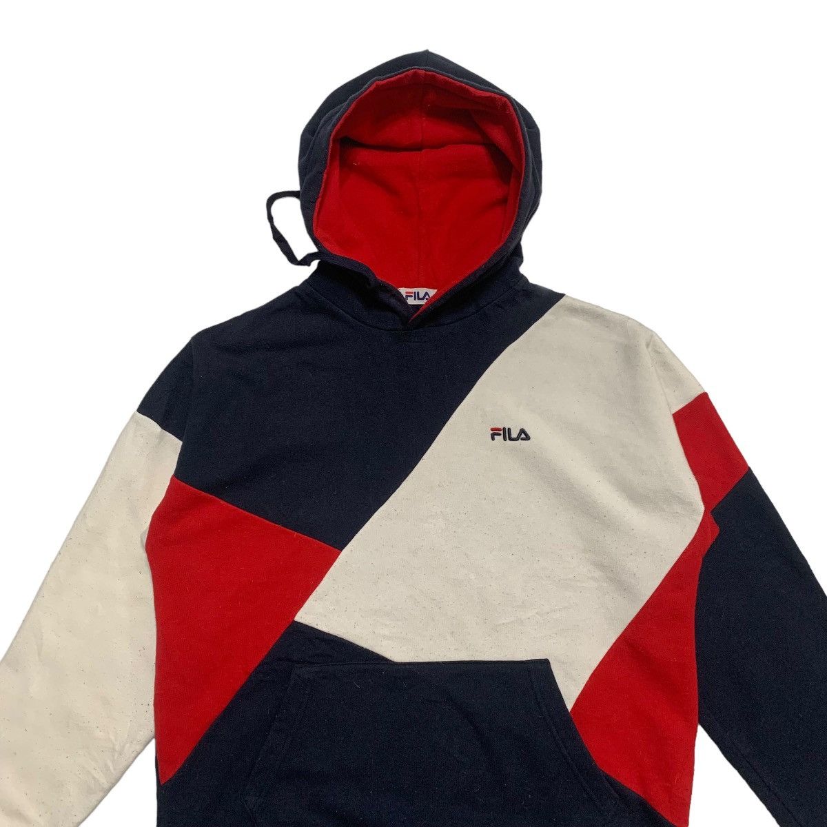 Fila Fila Color Block Multicolor Hoodie Size US M / EU 48-50 / 2 - 4 Thumbnail