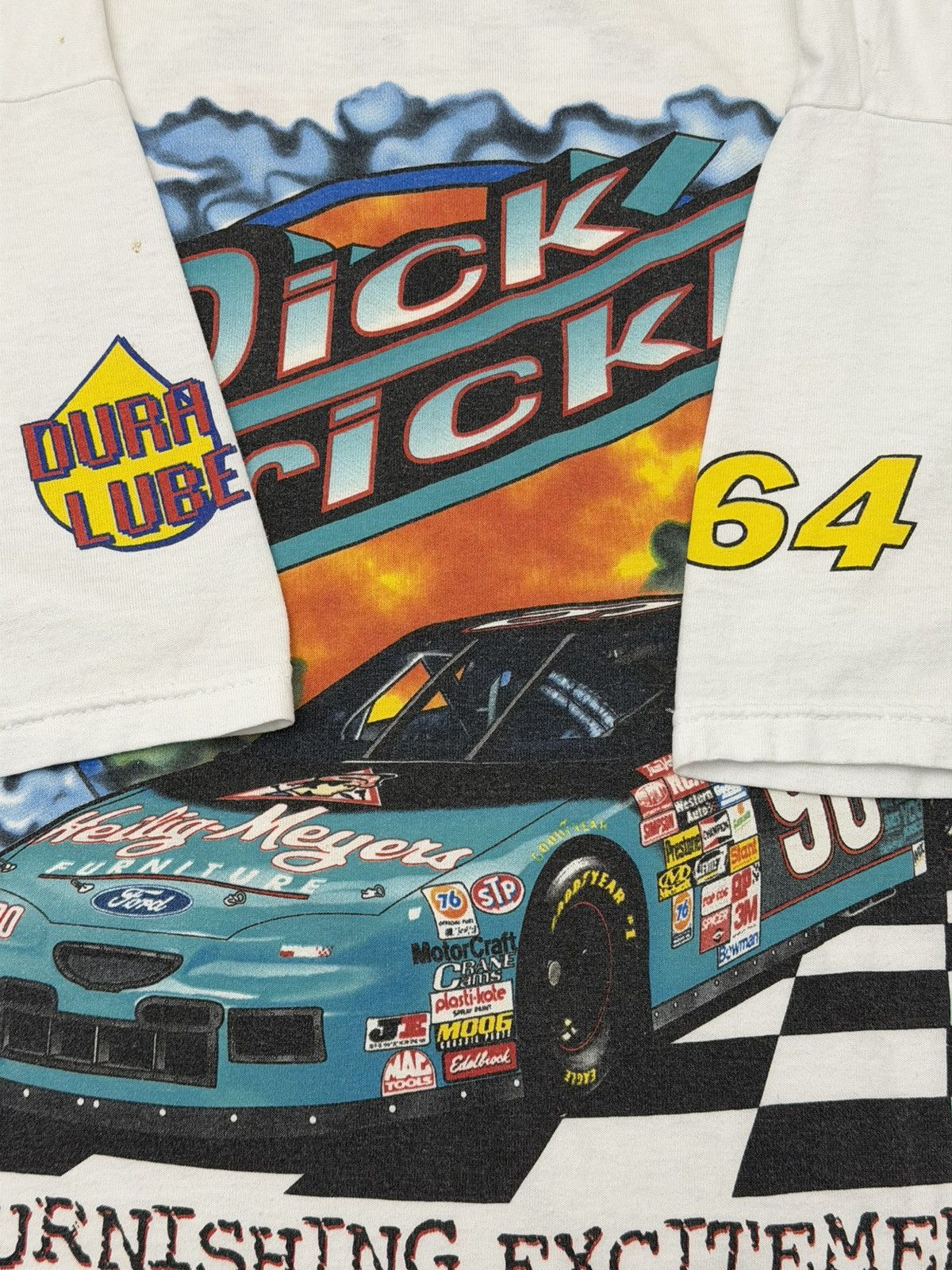NASCAR Vintage 90s Dick Trickle Fan Club 1997 Racing Tee XXL NASCAR Size US XXL / EU 58 / 5 - 10 Thumbnail