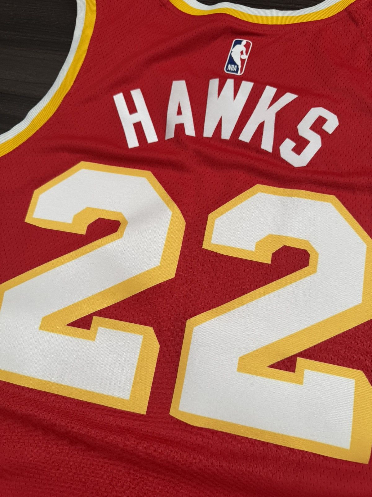 Nike Atlanta Hawks #22 NBA Swingman Icon Edition Dri-Fit Jersey Size US XL / EU 56 / 4 - 9 Thumbnail
