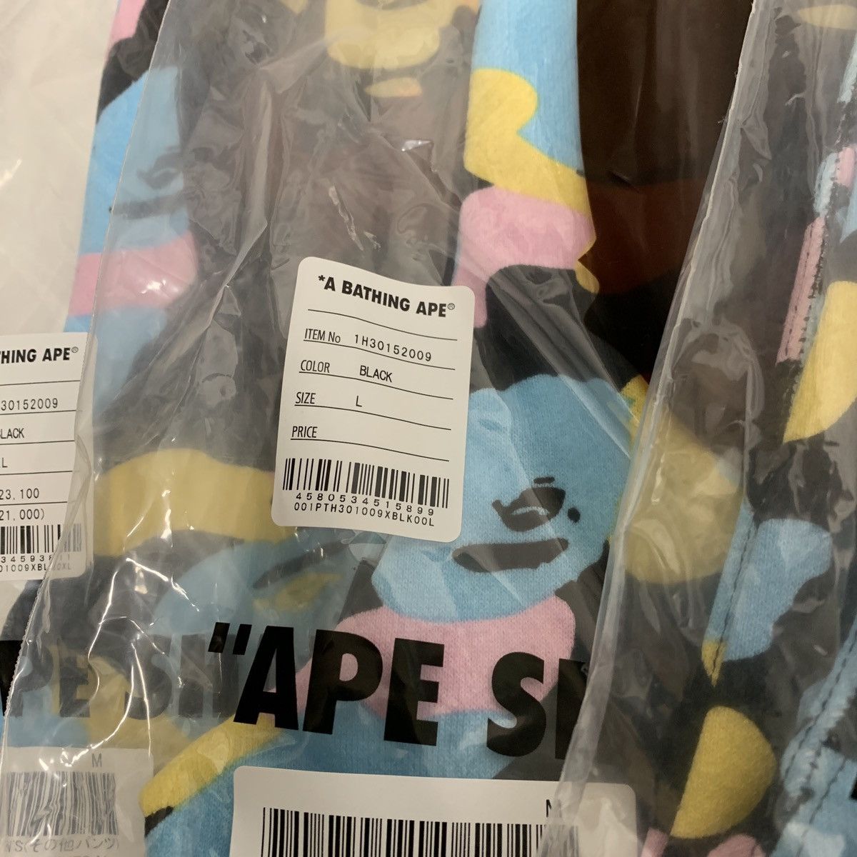 Bape DS! BAPE COTTON CANDY MULTI CAMO SWEAT PANTS Size US 28 / EU 44 - 7 Thumbnail