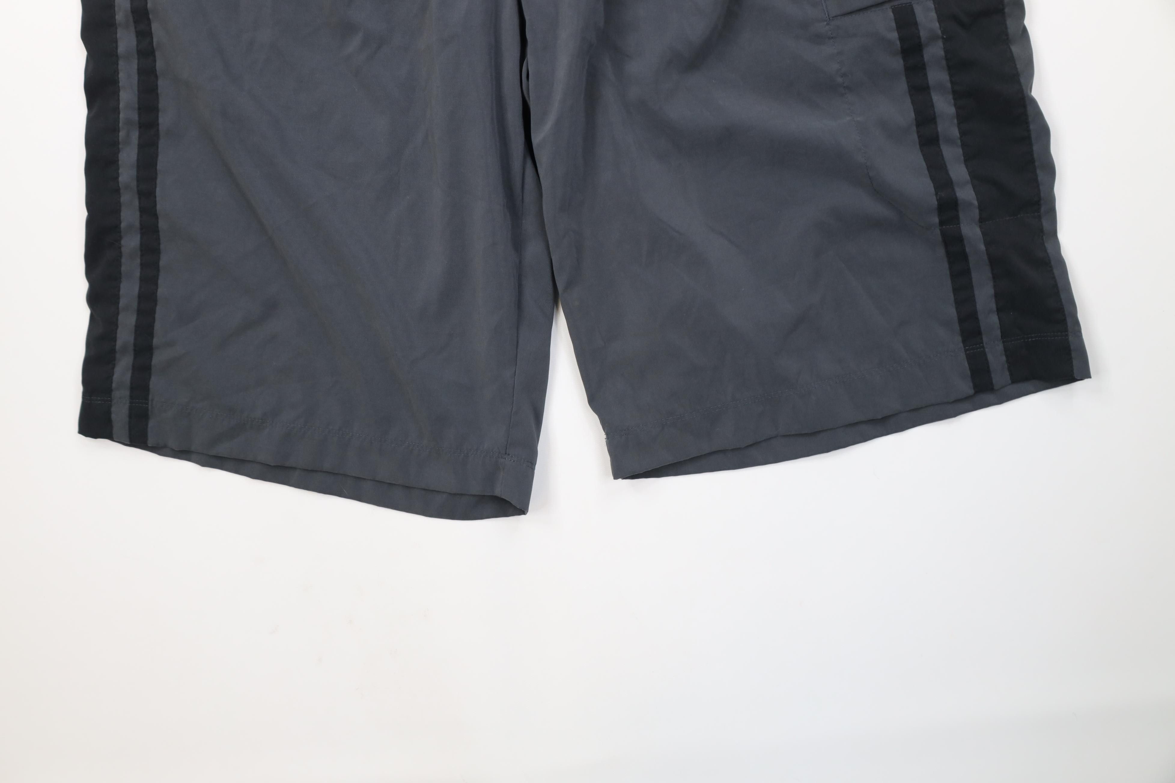 Nike Vintage Y2K Nike Scott Mini Swoosh Lined Cargo Shorts Gray Size US 34 / EU 50 - 4 Thumbnail