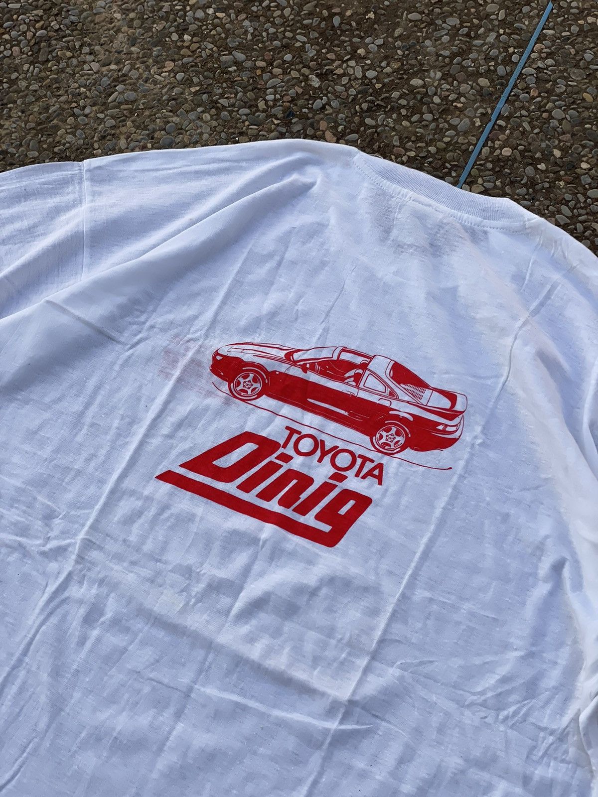 Anime × Vintage 80’s Toyota Single stitch Tee Size US XXL / EU 58 / 5 - 2 Thumbnail
