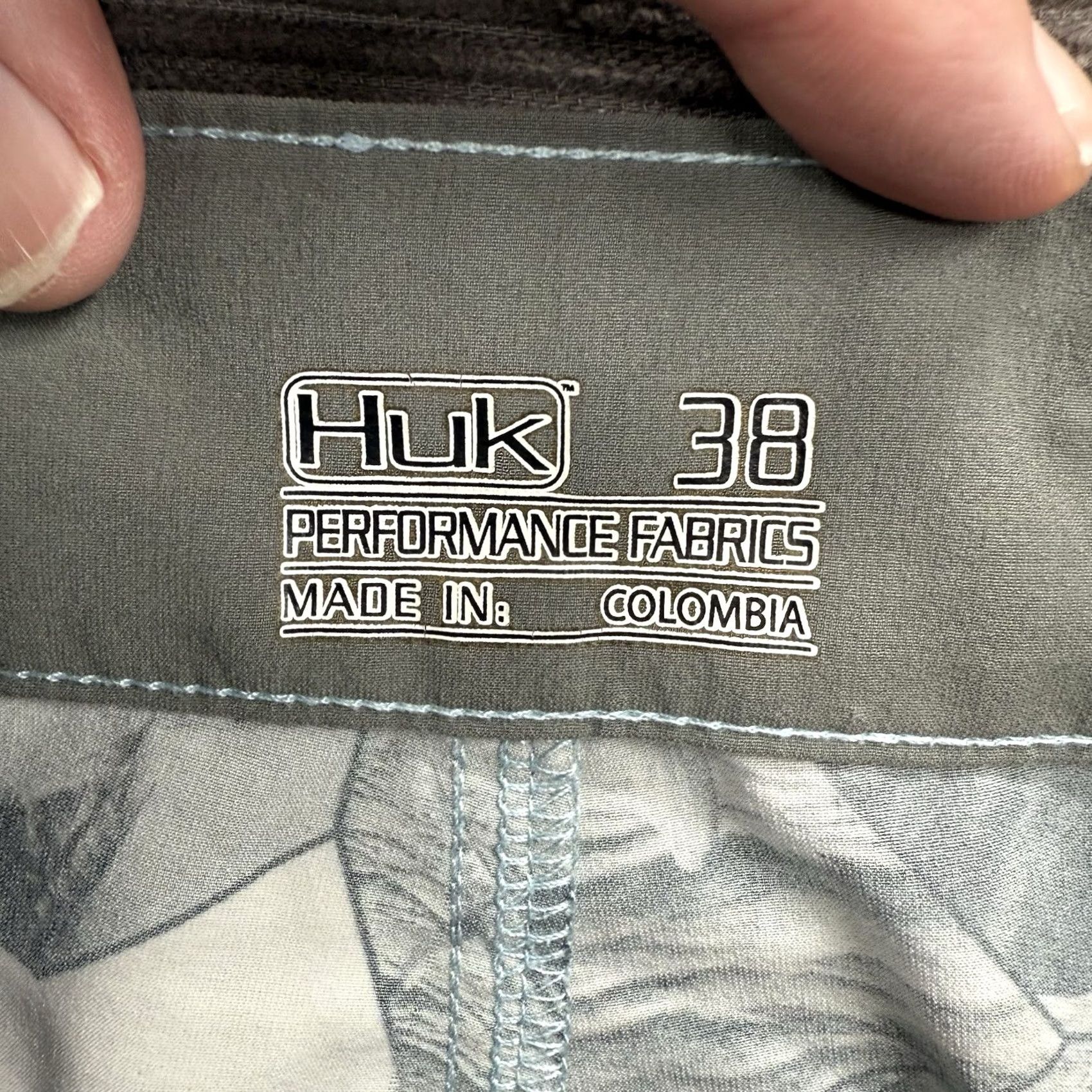Vintage Huk Board Shorts Men 38 Gray Polyester Drawstring Beach Outdoor Lifeguard Surfing Limited Size ONE SIZE - 3 Thumbnail