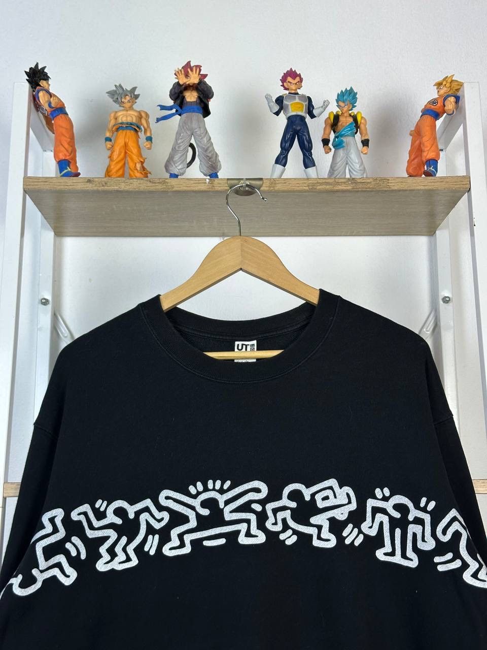 Keith Haring × Uniqlo KEITH HARING X UNIQLO BLACK SWEATSHIRT Size US XXL / EU 58 / 5 - 3 Thumbnail