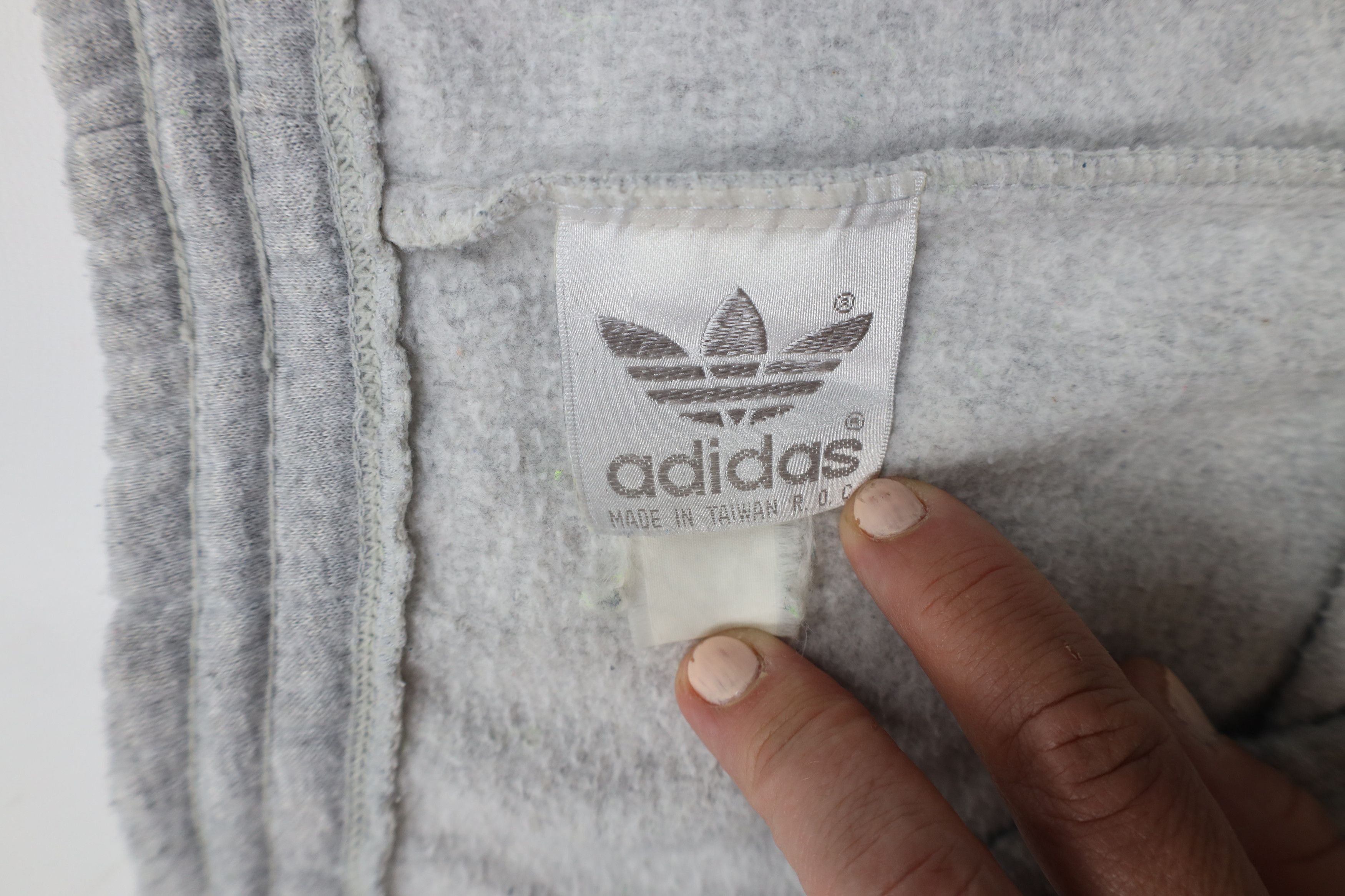 Adidas × Vintage Vintage 70s 80s Adidas Spell Triblend Wide Leg Sweatpants Size US 40 / EU 56 - 9 Thumbnail