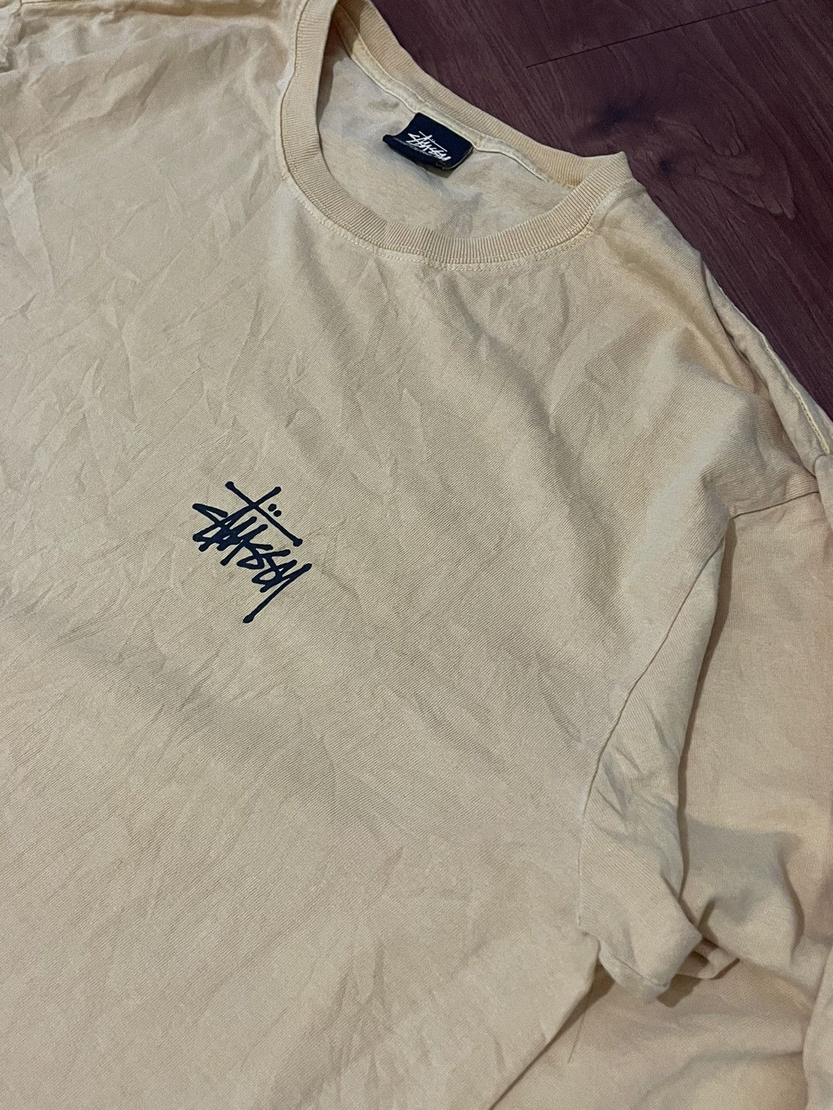 Stussy × Vintage Vintage Longsleeve stussy basic Size US L / EU 52-54 / 3 - 5 Thumbnail