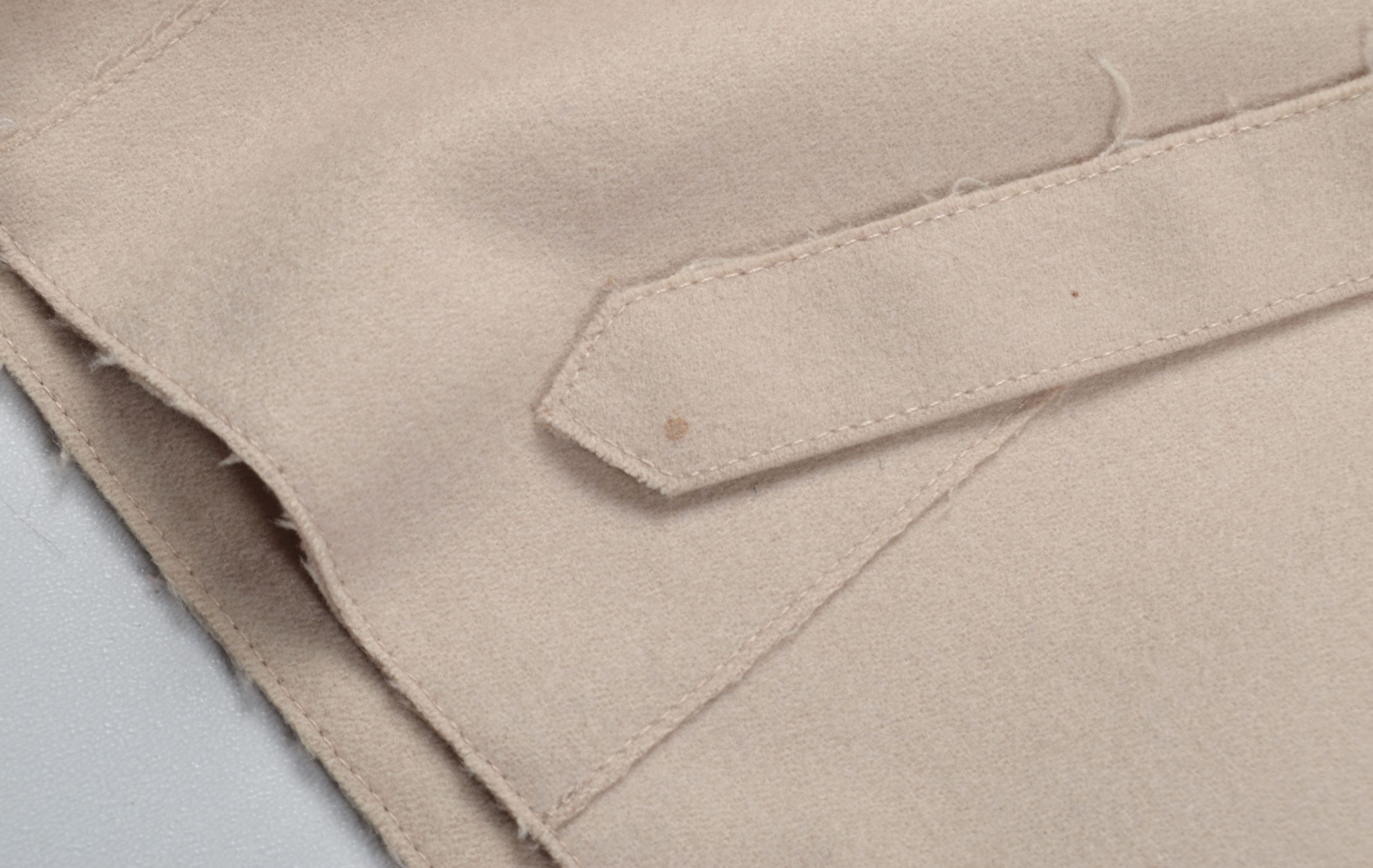 Gucci Gucci Tom Ford Era Raw Edge Belted Cream Tailored Blazer Size S / US 4 / IT 40 - 12 Thumbnail