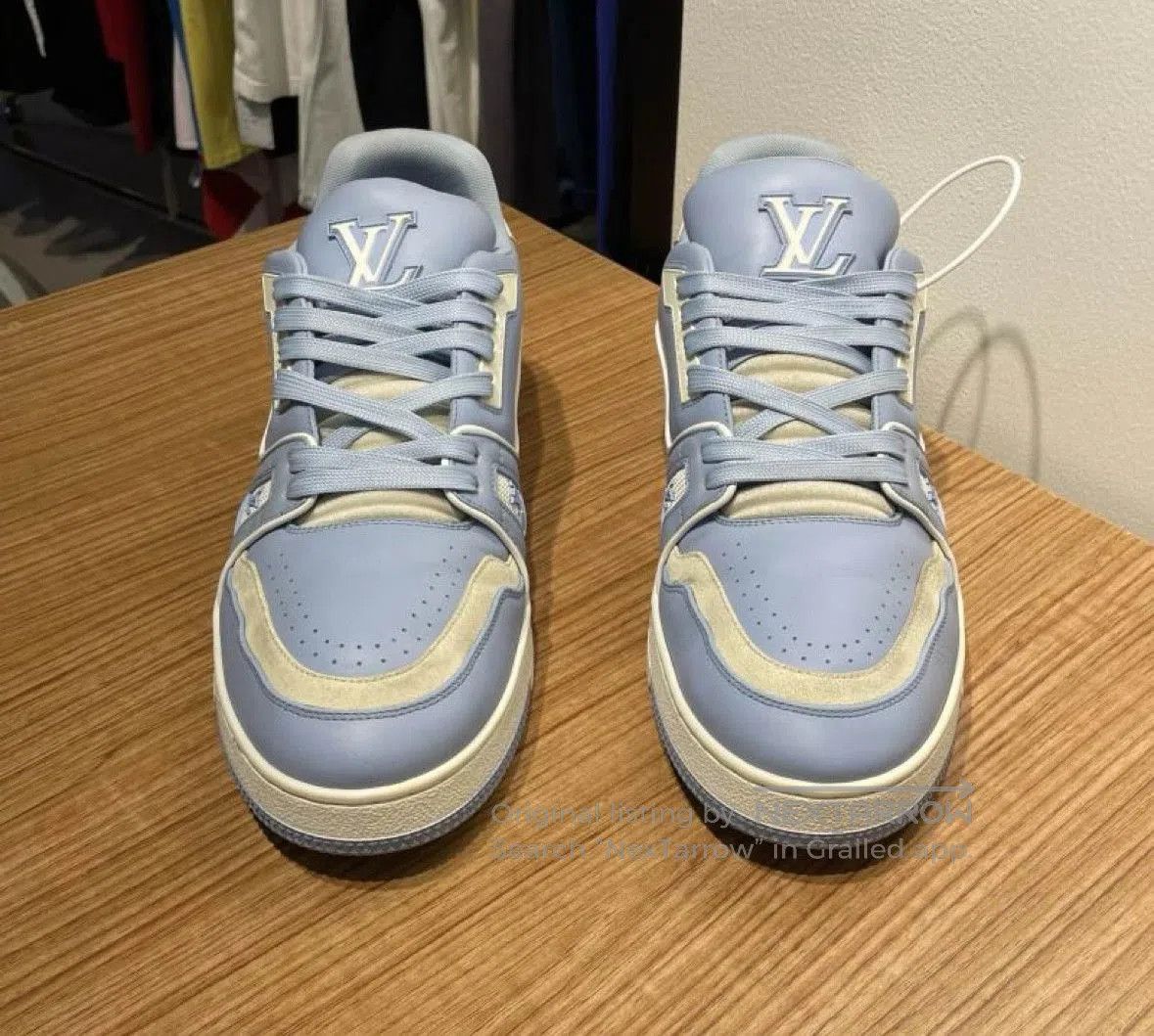 Louis Vuitton Louis Vuitton Trainer Leather Low. Size US 8.5 / EU 41-42 - 2 Thumbnail