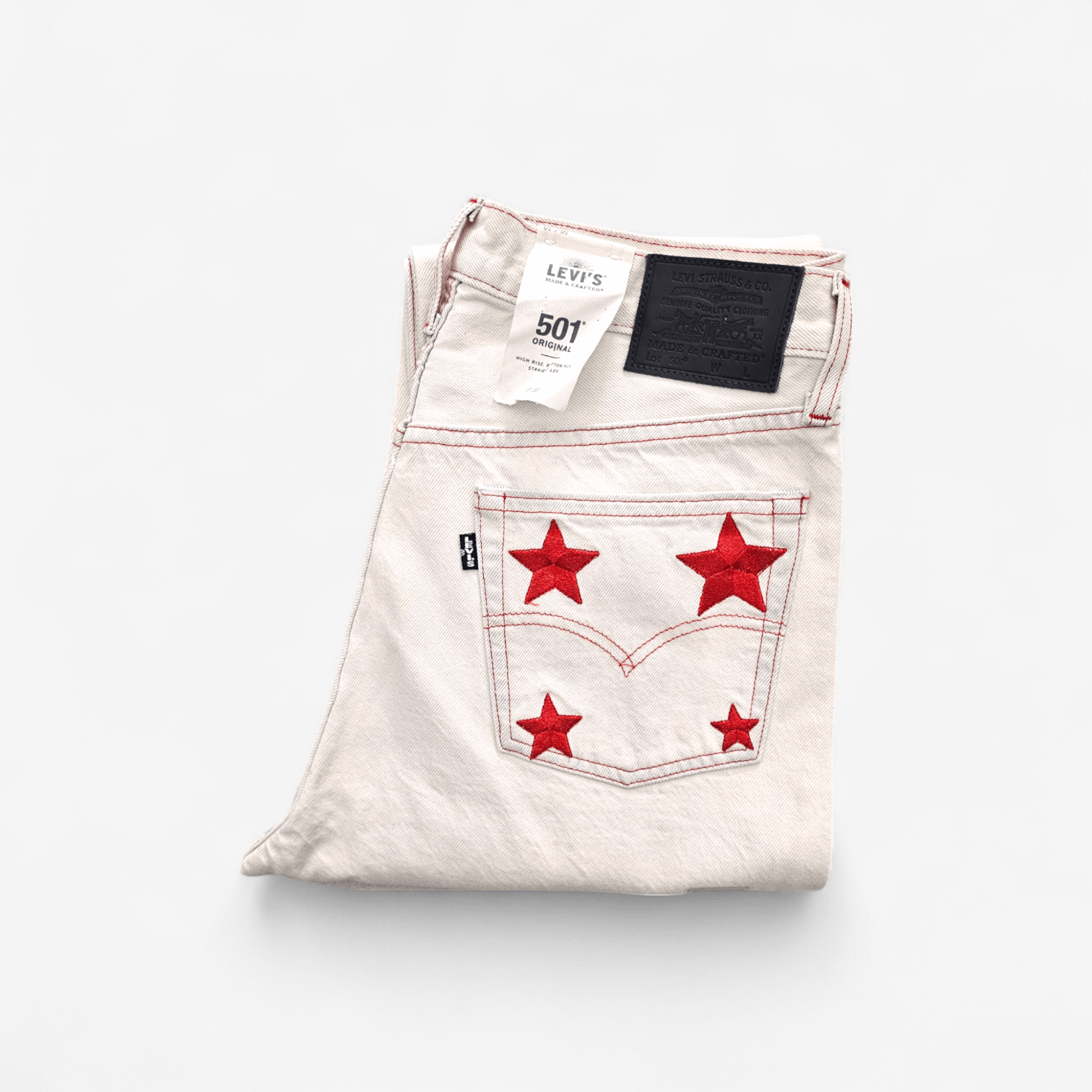 Levi's Made & Crafted NWT Levi's Made&Crafted 501 Original Big E Selvedge Size 30" / US 8 / IT 44 - 1 Thumbnail