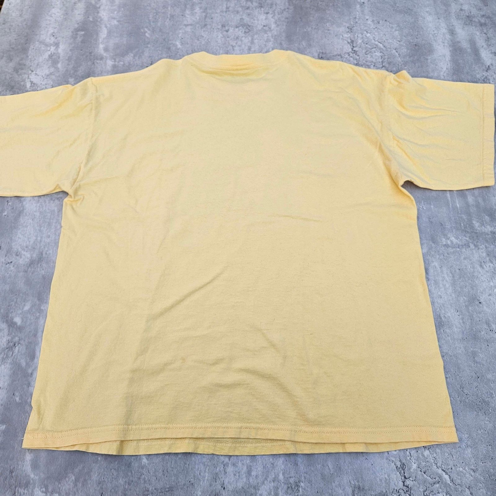 Tultex Vintage Y2K Humor Shirt 2XL If Mom Ain't Happy Yellow Size XXL / US 16-18 / IT 52-54 - 4 Thumbnail