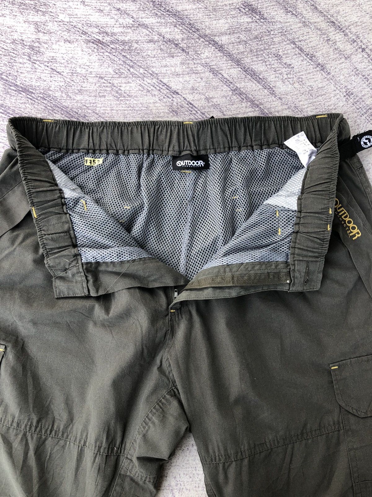 Designer Grey Outdoor Cargo 6 Pocket Stretchble Waist Size US 30 / EU 46 - 13 Thumbnail