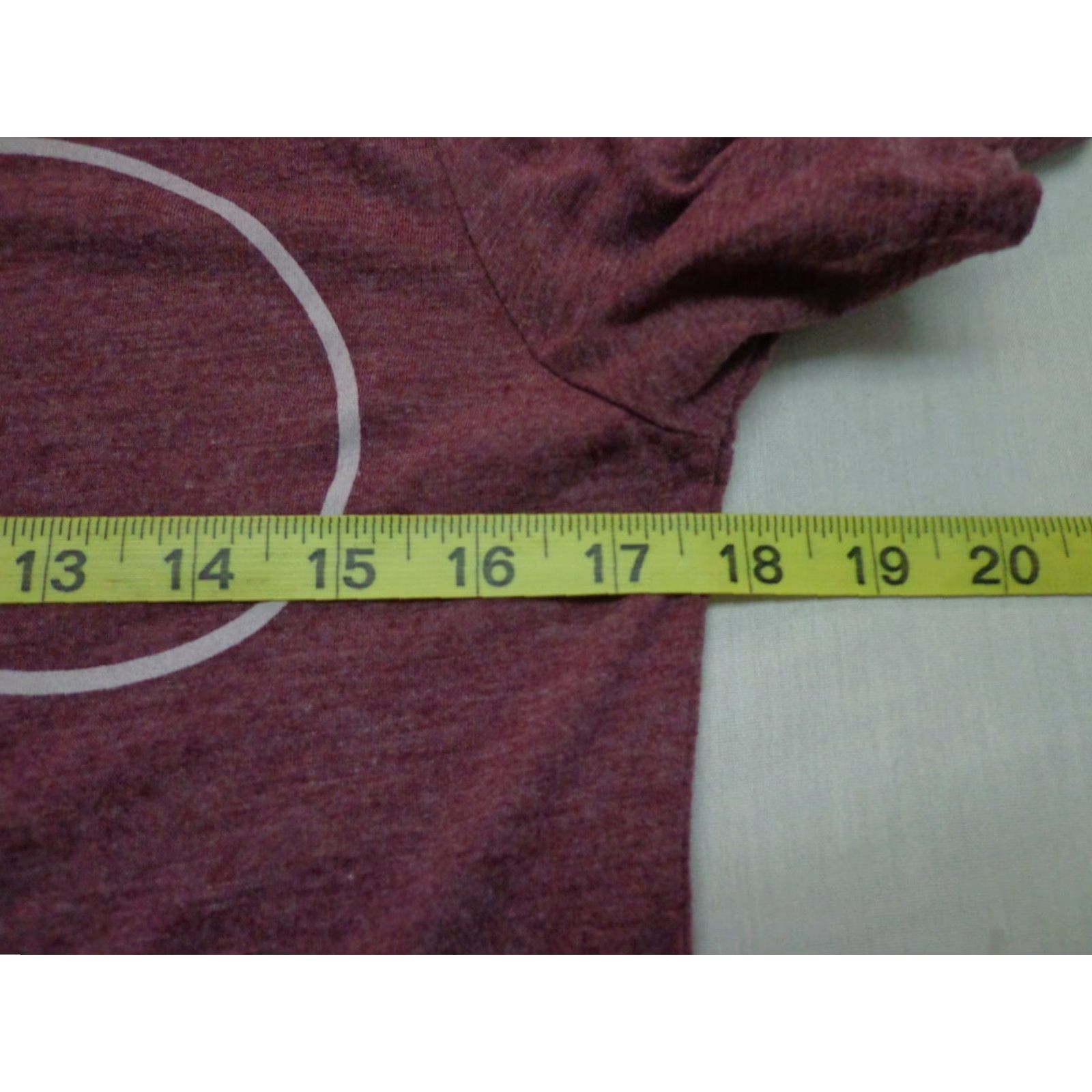 Disney Mickey Mouse Adult Small Disney Heather Burgundy Tee T Shirt Size S / US 4 / IT 40 - 5 Thumbnail