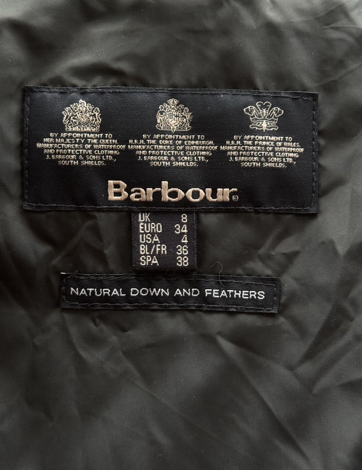Barbour Barbour Peninsula down puffer waxed coat jacket Size S / US 4 / IT 40 - 5 Thumbnail