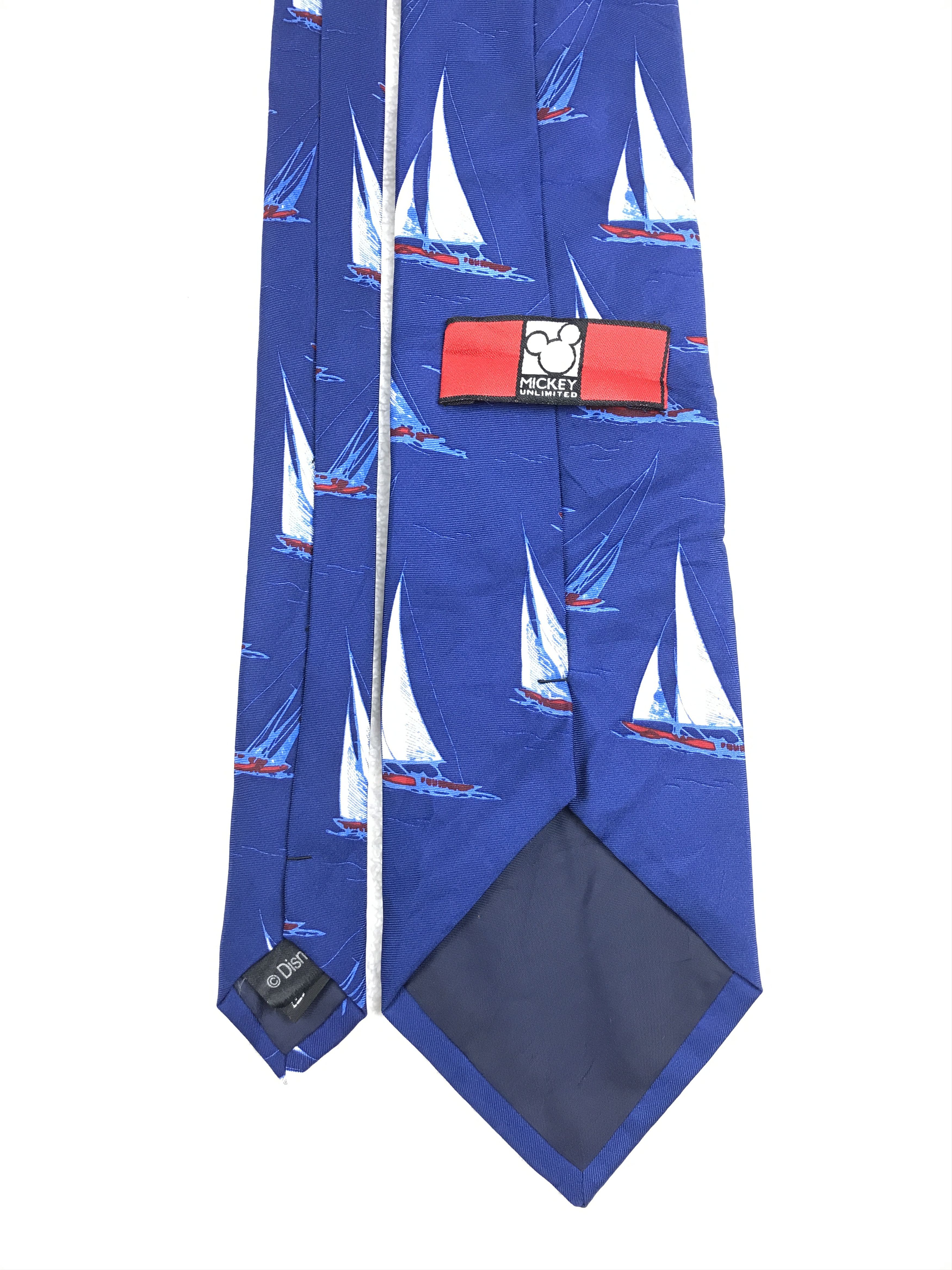 Mickey Inc × Vintage Vintage Mickey Silk Necktie Size ONE SIZE - 4 Thumbnail