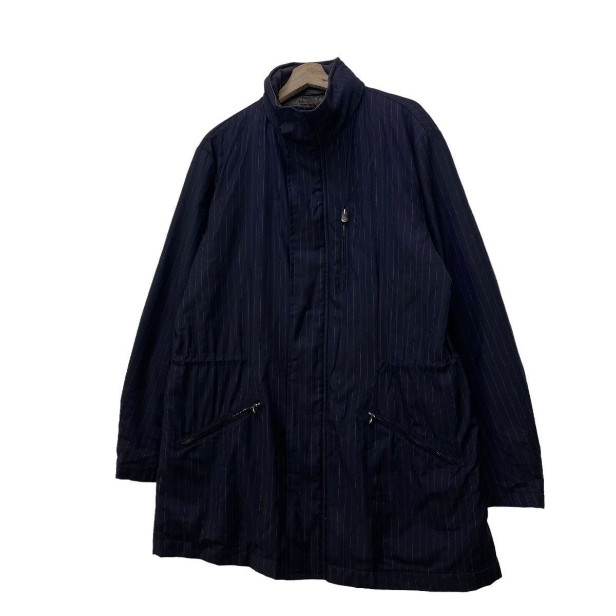 Armani Collezioni 💥Italian Designer Armani Colleztion Stripe Jacket Size US M / EU 48-50 / 2 - 3 Thumbnail