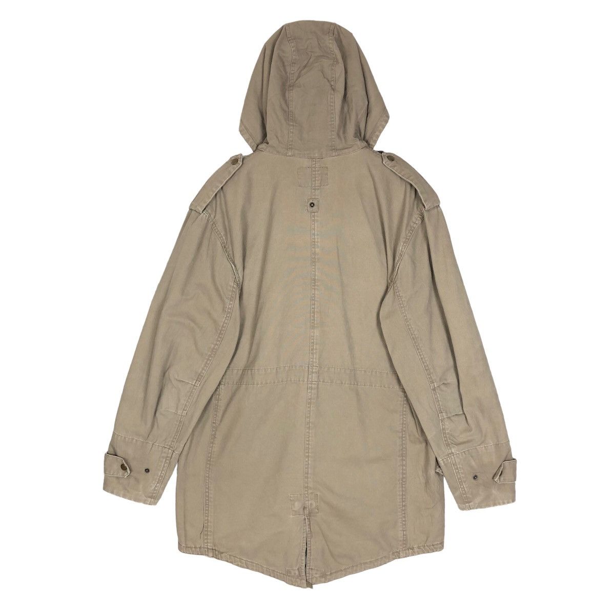 Woolrich Woolen Mills Vintage Woolrich Fishtail Hooded Parka M65 Light Jacket Size US L / EU 52-54 / 3 - 11 Thumbnail