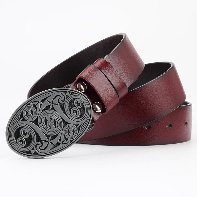 Designer Hip-hop Vintage Belt Riveted Belts Menswear Accessories Size ONE SIZE - 3 Thumbnail