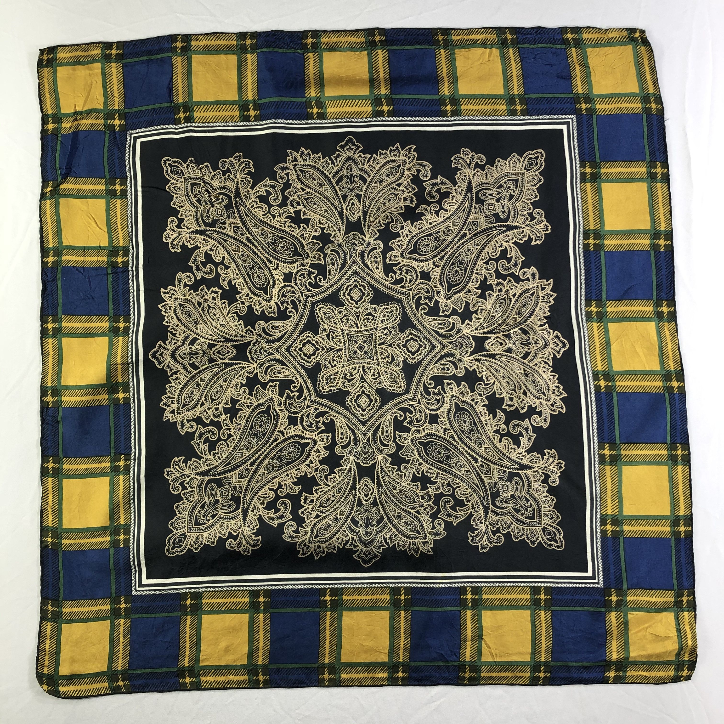 Vintage Vintage Silk Scarf Size ONE SIZE - 2 Thumbnail