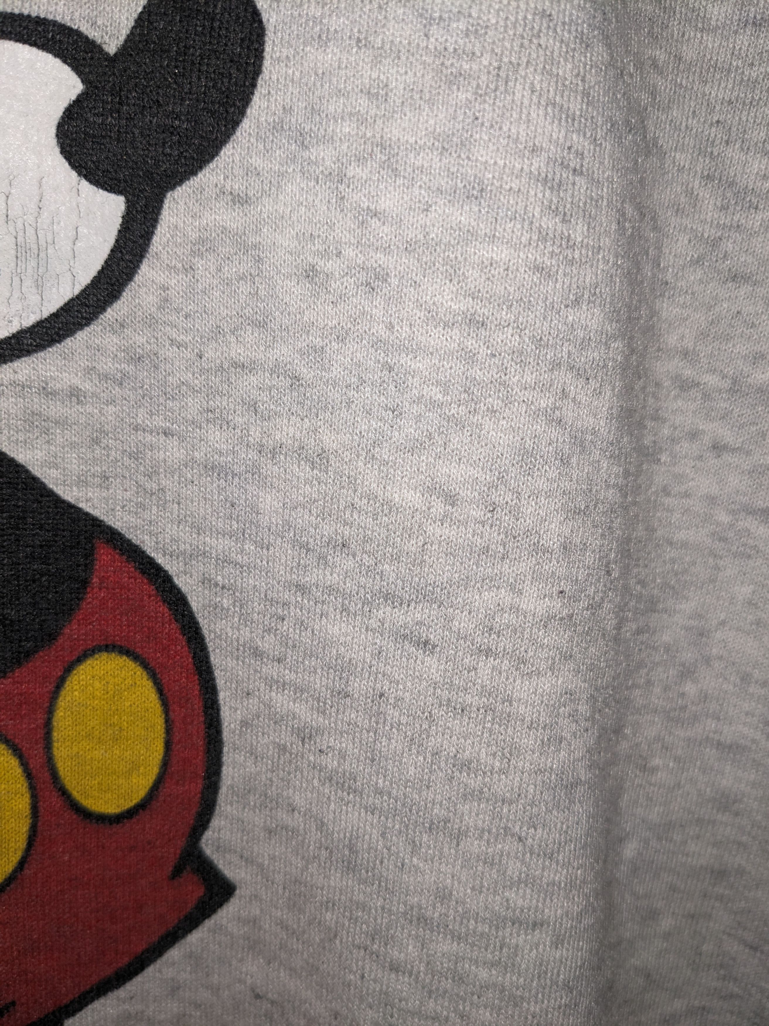 Disney × Vintage Vintage 90s Mickey Mouse Classic Stand X-Large Sweatshirt Size US XL / EU 56 / 4 - 12 Thumbnail