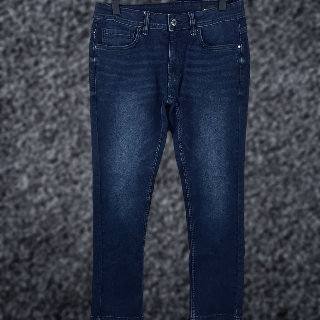 Vintage The Perfect Jean NYC Jeans Mens 31x28 Denim Blue Slim Skinny Fit 5-Pocket Jeans Men Size US 31 - 1 Thumbnail