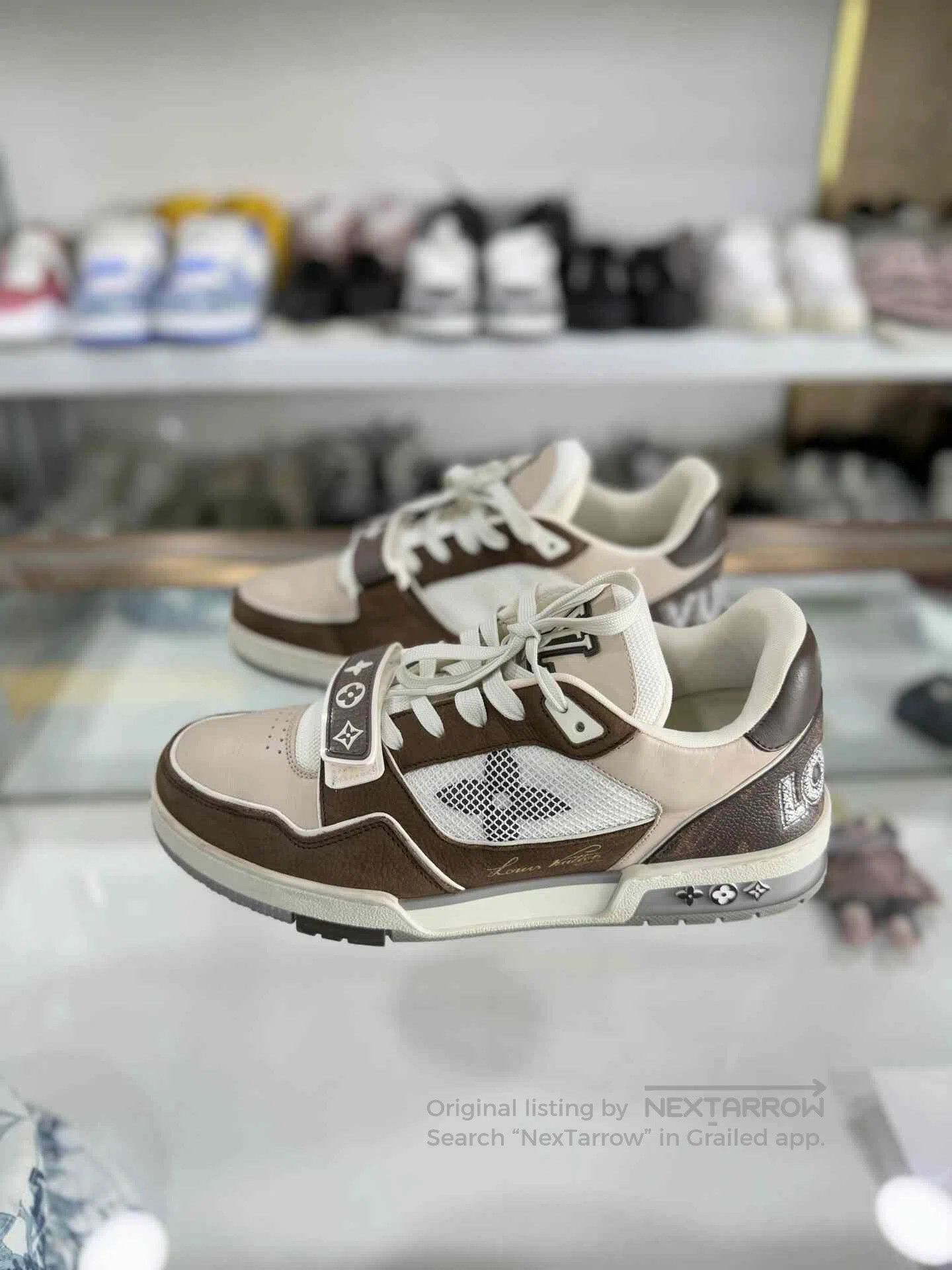 Louis Vuitton Louis Vuitton LV Trainer Men's Shoes. Size US 9 / EU 42 - 1 Thumbnail