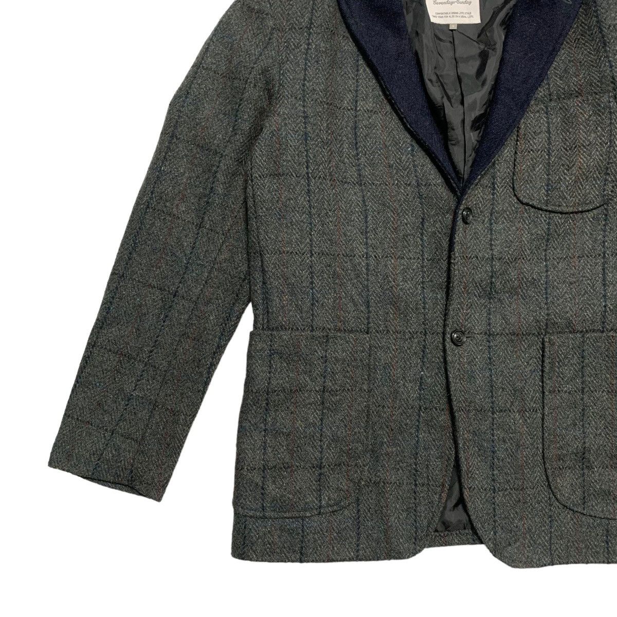 Harris Tweed Harris Tweed x Sevendays Sunday Jacket Size US S / EU 44-46 / 1 - 2 Thumbnail