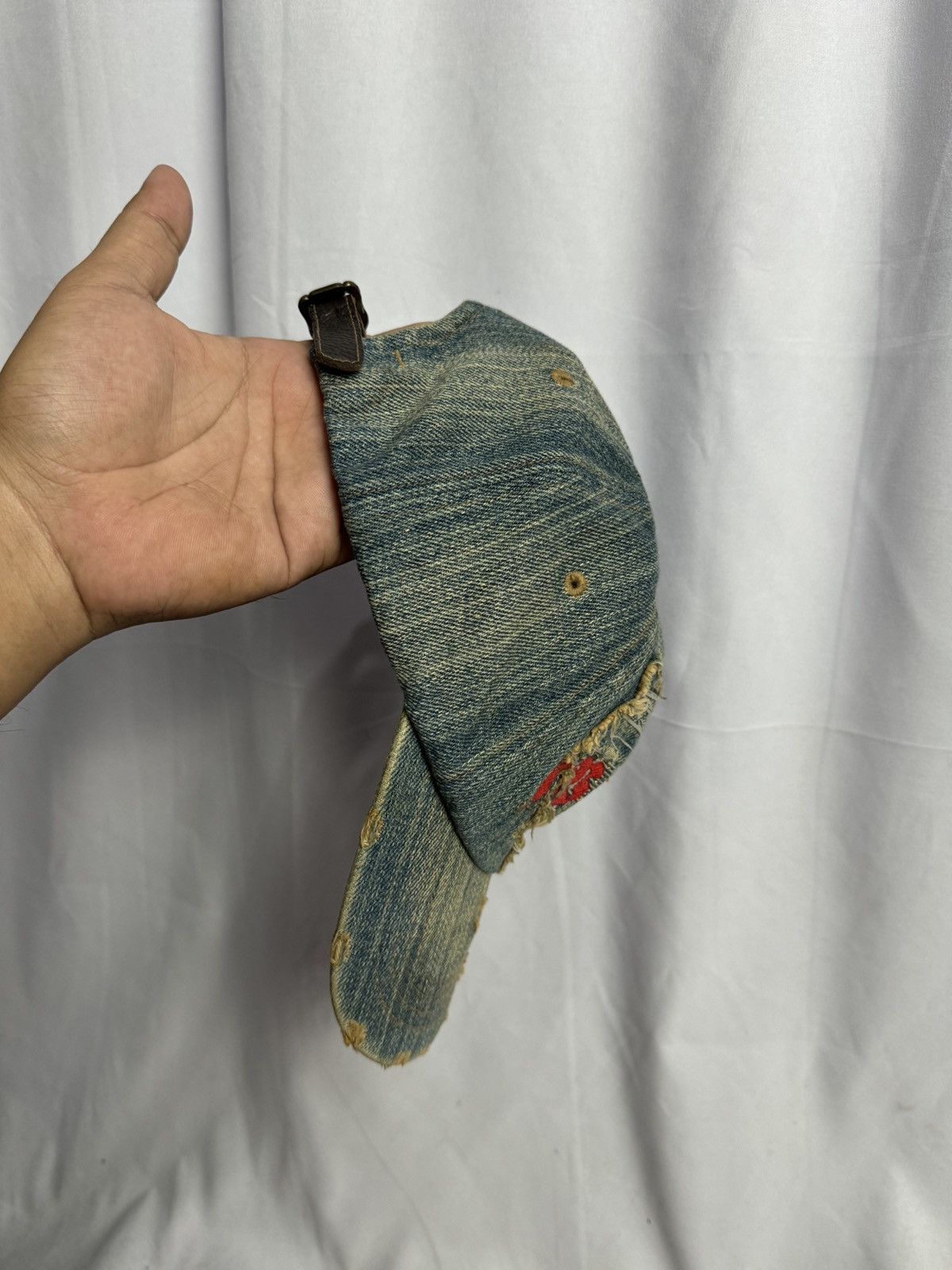 Hysteric Glamour × If Six Was Nine × Japanese Brand Japanese Style RV Hats Denim Poem Size ONE SIZE - 6 Thumbnail