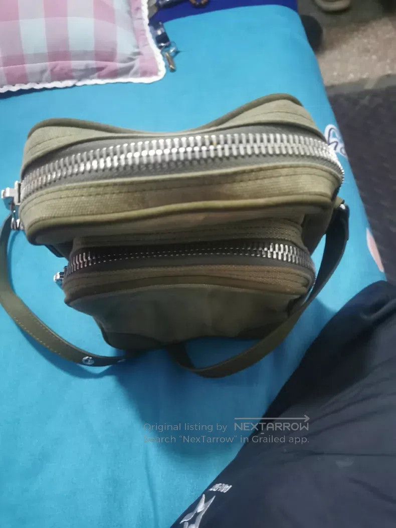 READYMADE Ready Made Washed Military Fabric Vintage Crossbody Bag Size ONE SIZE - 6 Thumbnail