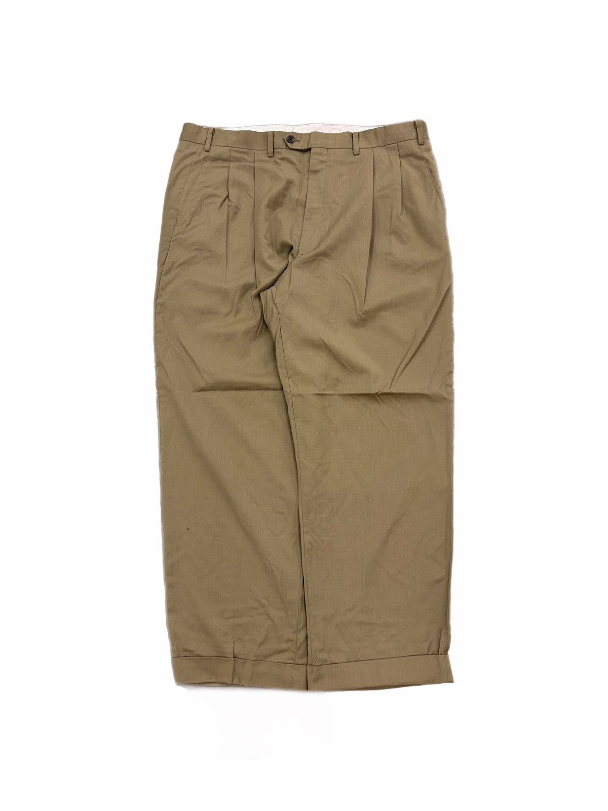 Ralph Lauren Ralph Lauren Pants Wool Pleated Cuffed Dress Slacks Size US 38 / EU 54 - 2 Thumbnail