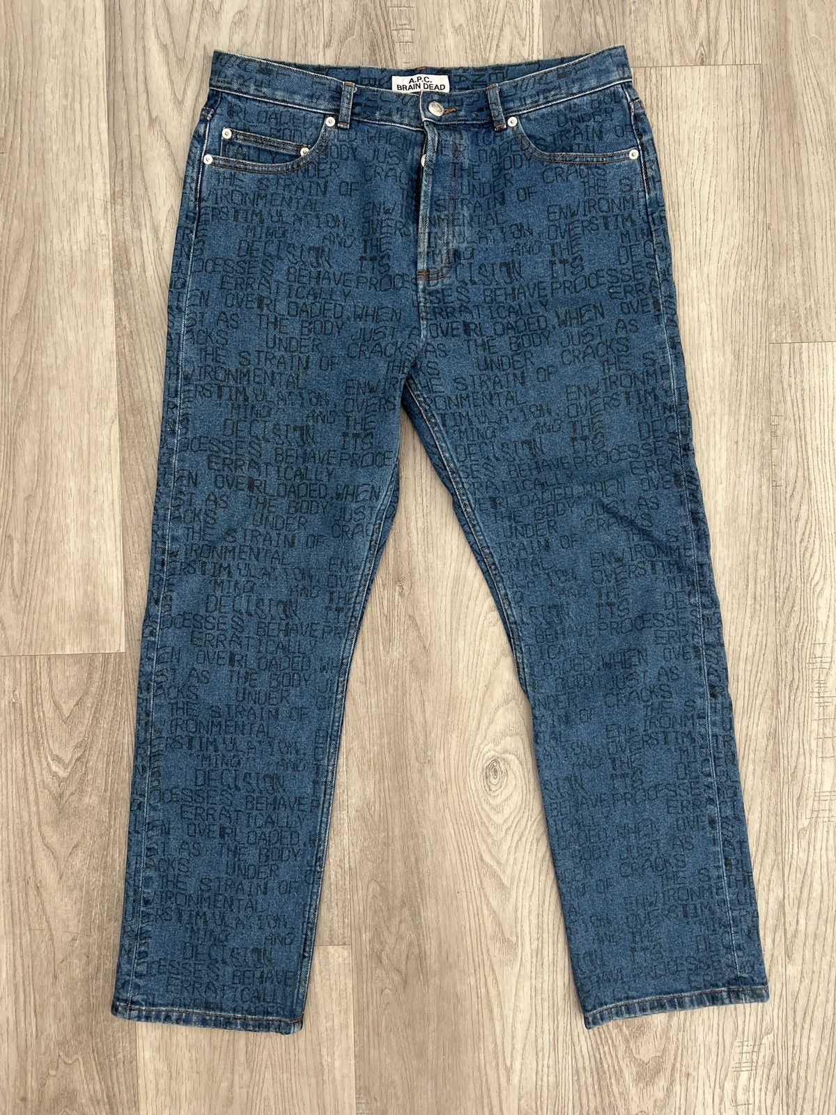 A.P.C. × Brain Dead Brain Dead x APC Denim Size US 32 / EU 48 - 1 Thumbnail