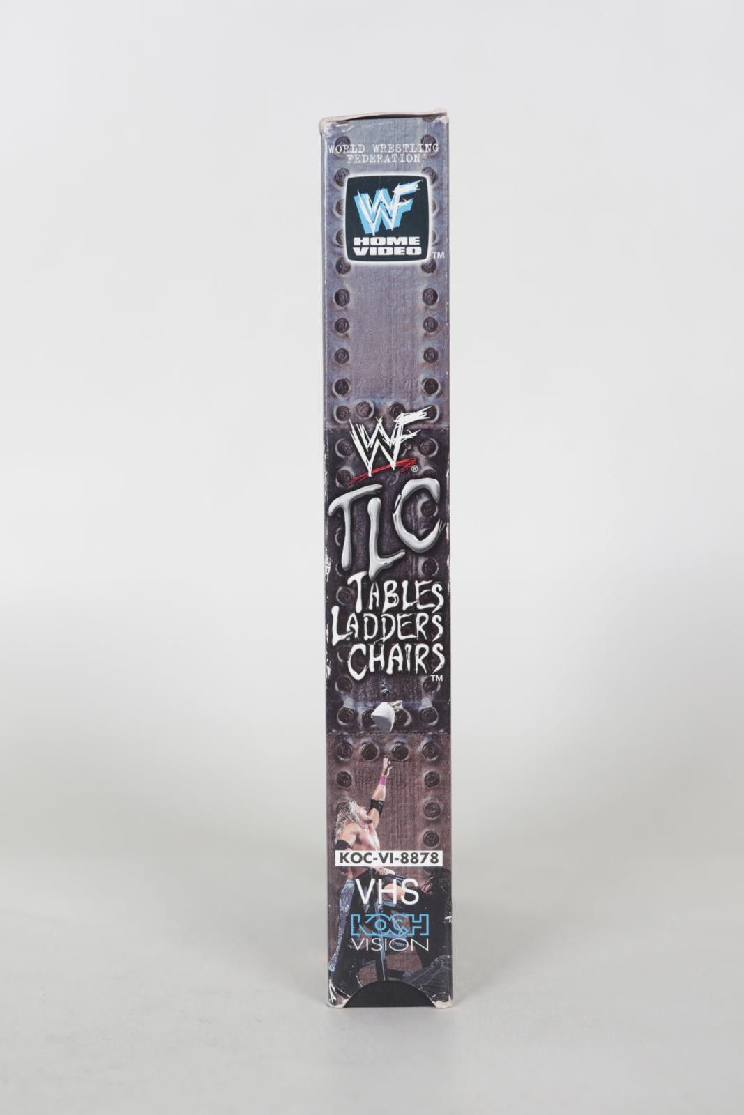 WWF 00's WWF Tables Ladders Chairs VHS Tape Size ONE SIZE - 4 Thumbnail