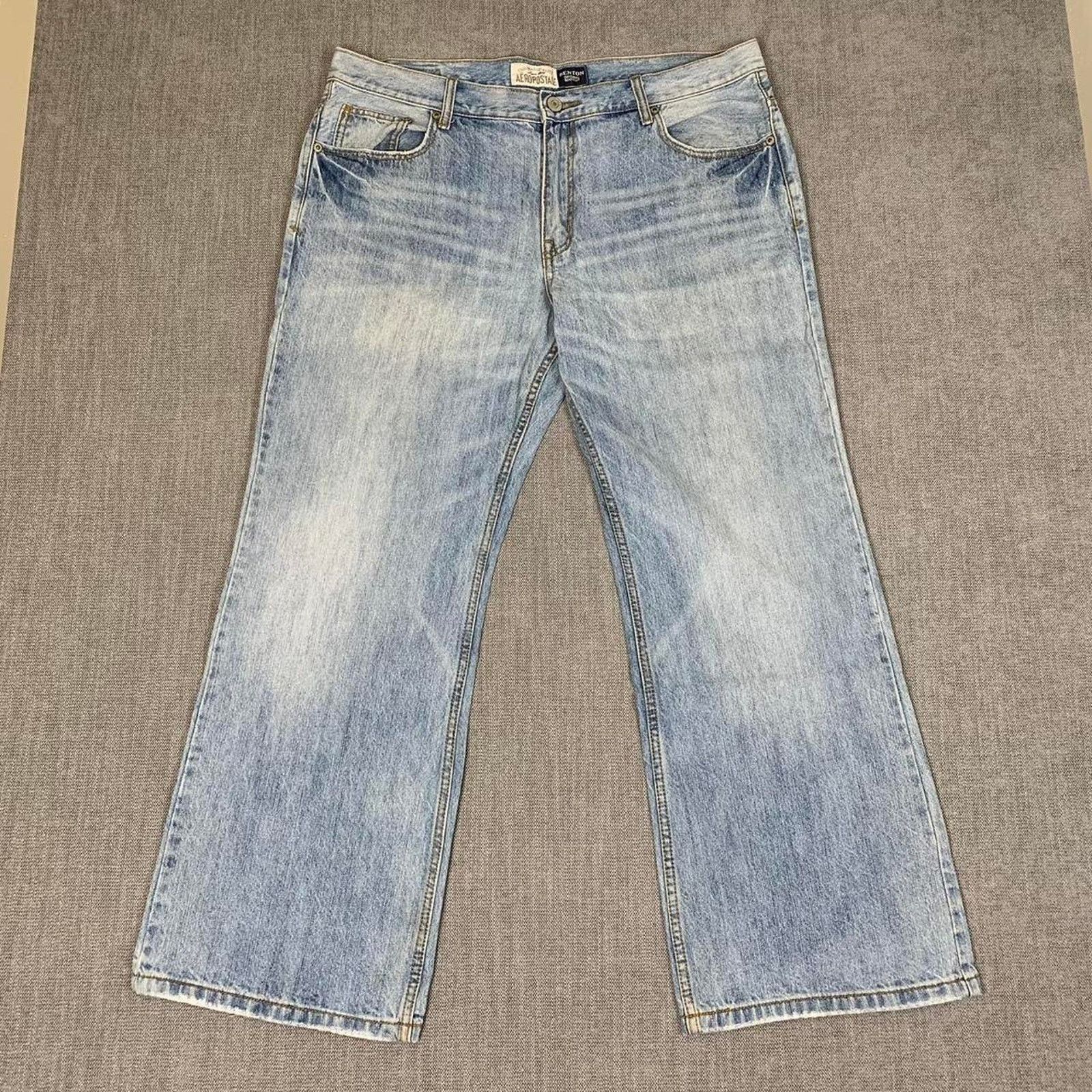 Aeropostale Y2K Aeropostale Bootcut Western Denim Jeans Size US 40 / EU 56 - 4 Thumbnail