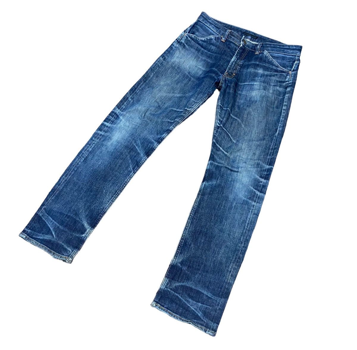 Vintage Vtg Big John Denim Jeans Pant W32” Size US 32 / EU 48 - 2 Thumbnail