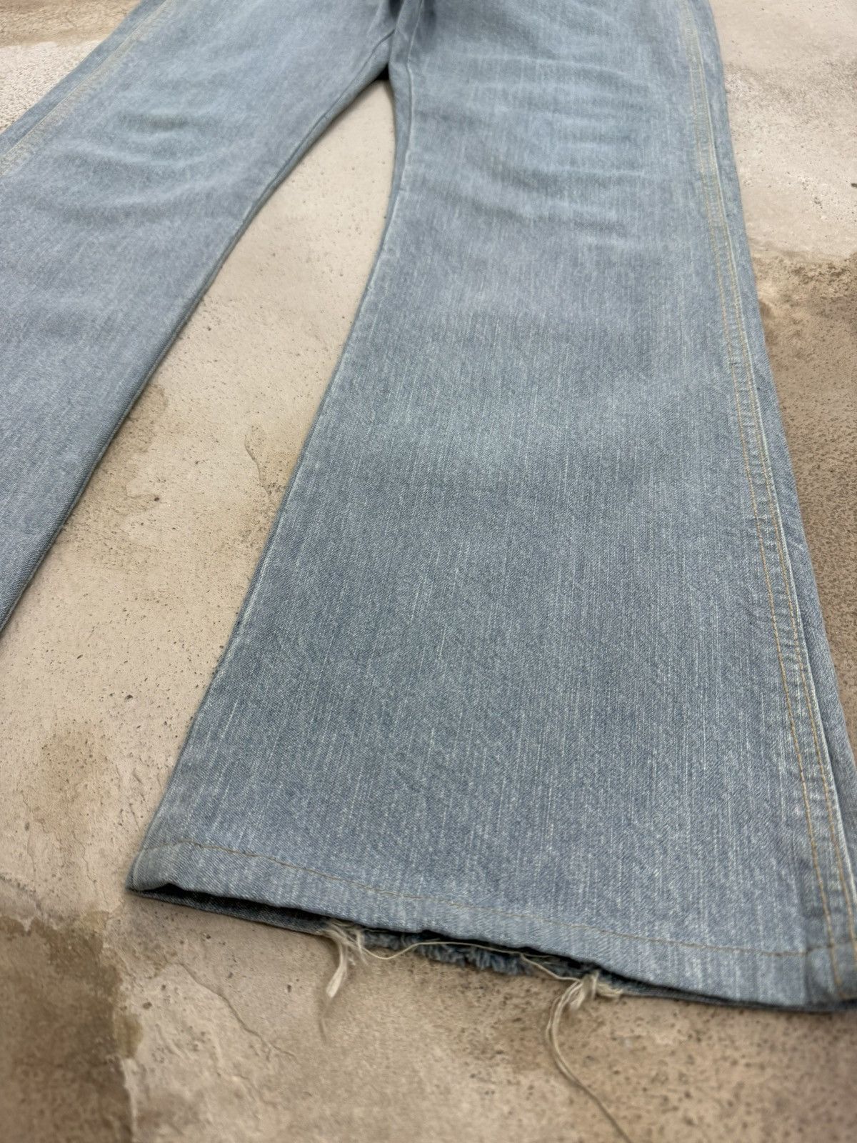Edwin Miss 503 Edwin Light Washed Flare Unisex Denim Pants Size 30" / US 8 / IT 44 - 6 Thumbnail