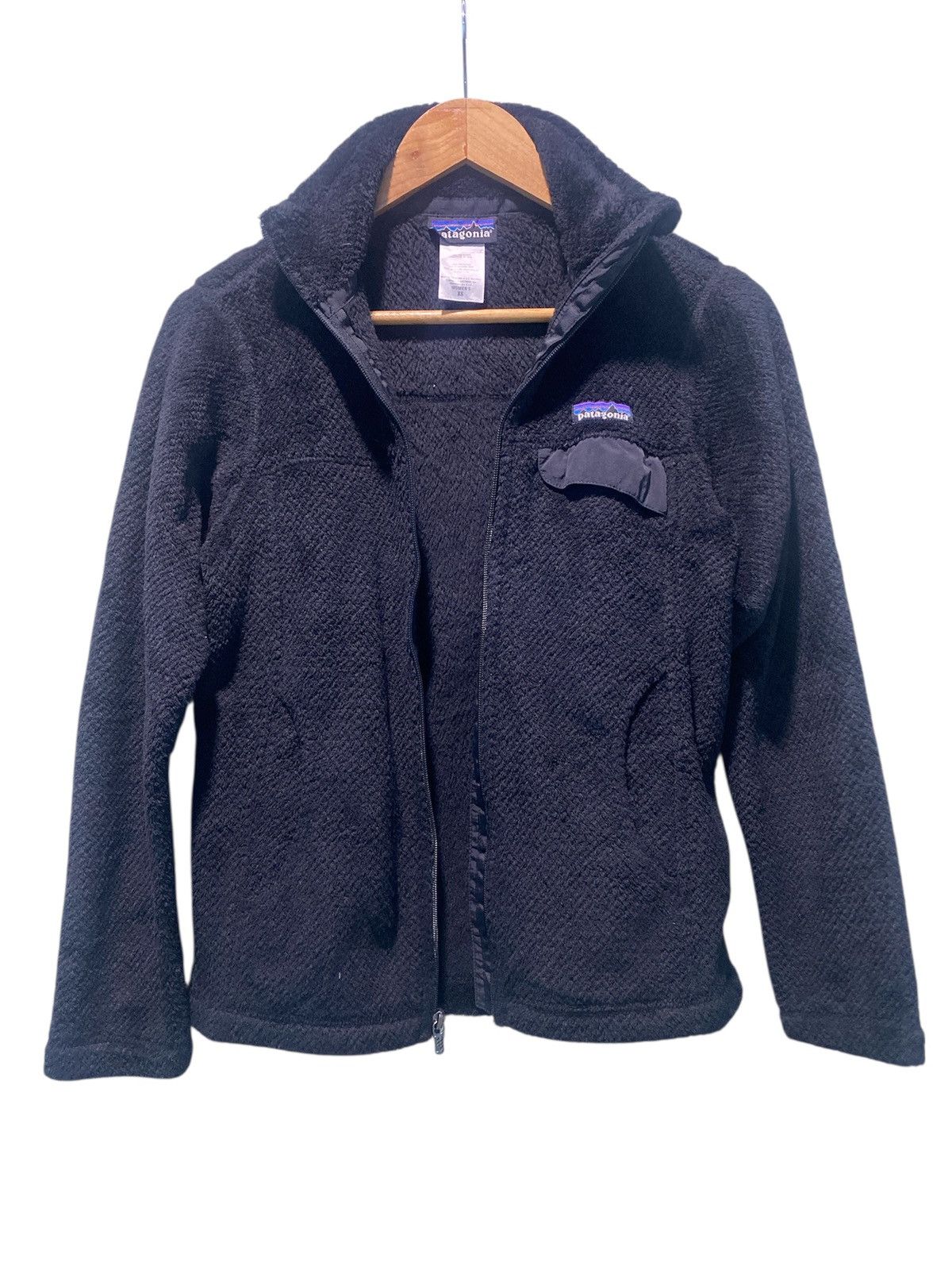 Patagonia Patagonia Polartec Thermal Black Fleece Jacket Women’s Size XS / US 0-2 / IT 36-38 - 3 Thumbnail