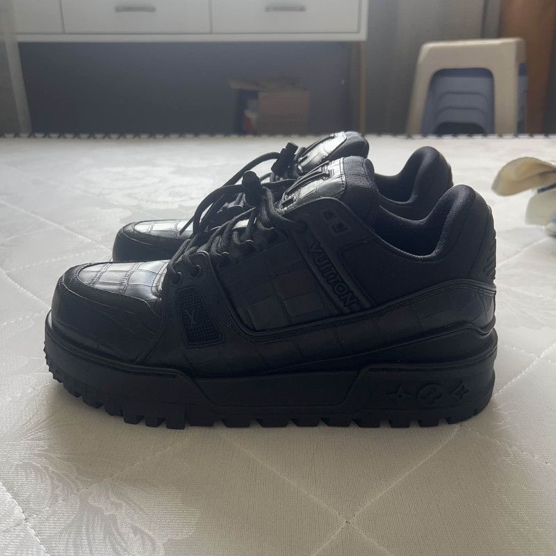 Louis Vuitton Trainer Maxi Leather Sneakers for All 0079
