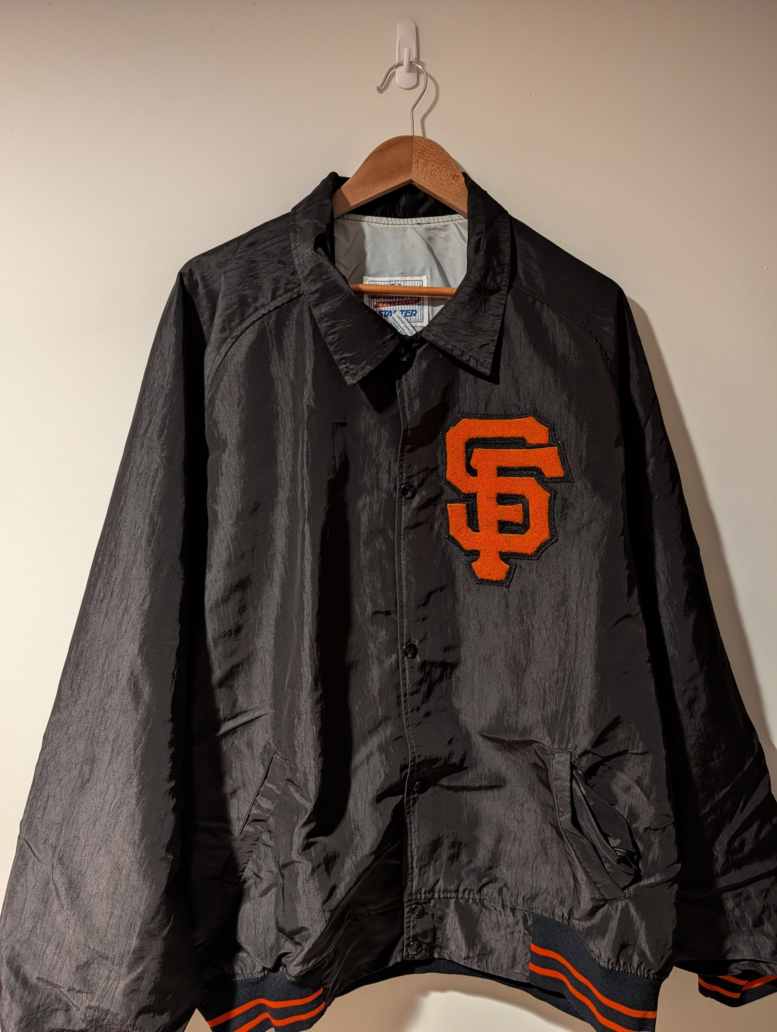MLB Vintage 90s San Francisco Giants Diamond Starter Jacket Size US XXL / EU 58 / 5 - 1 Thumbnail