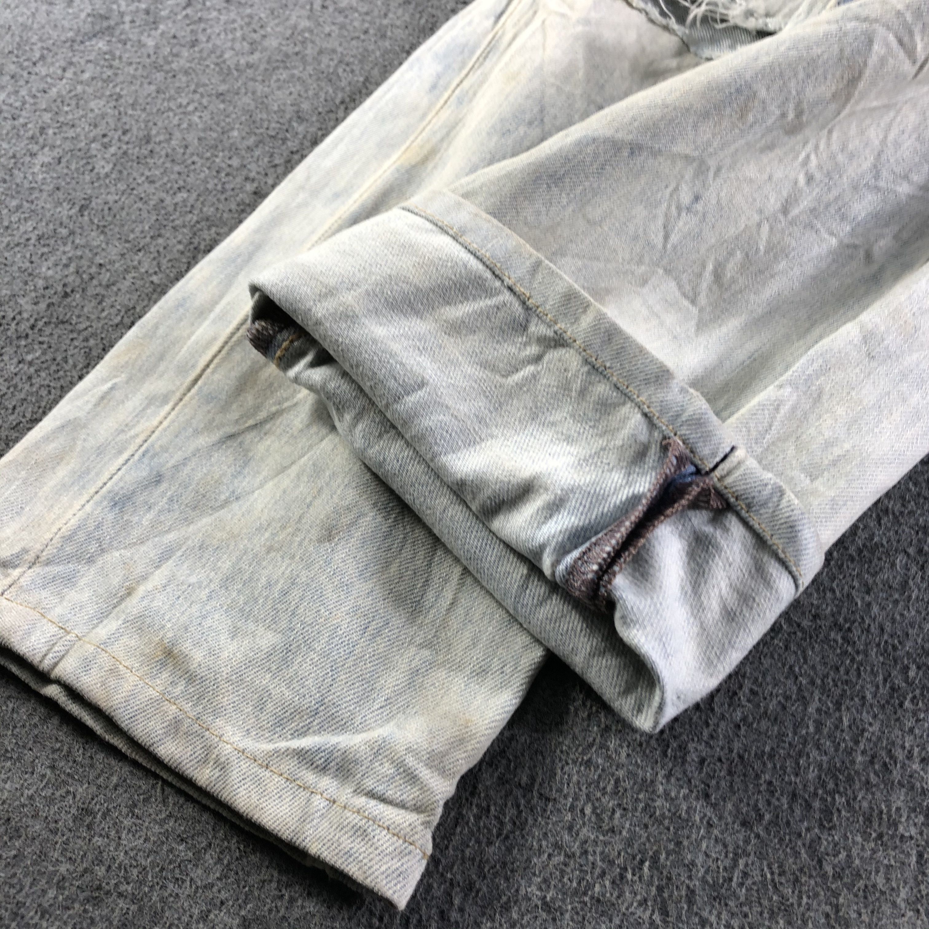 Levi's Vintage Light Wash Levis 501 Jeans-J3654 Size US 30 / EU 46 - 6 Thumbnail