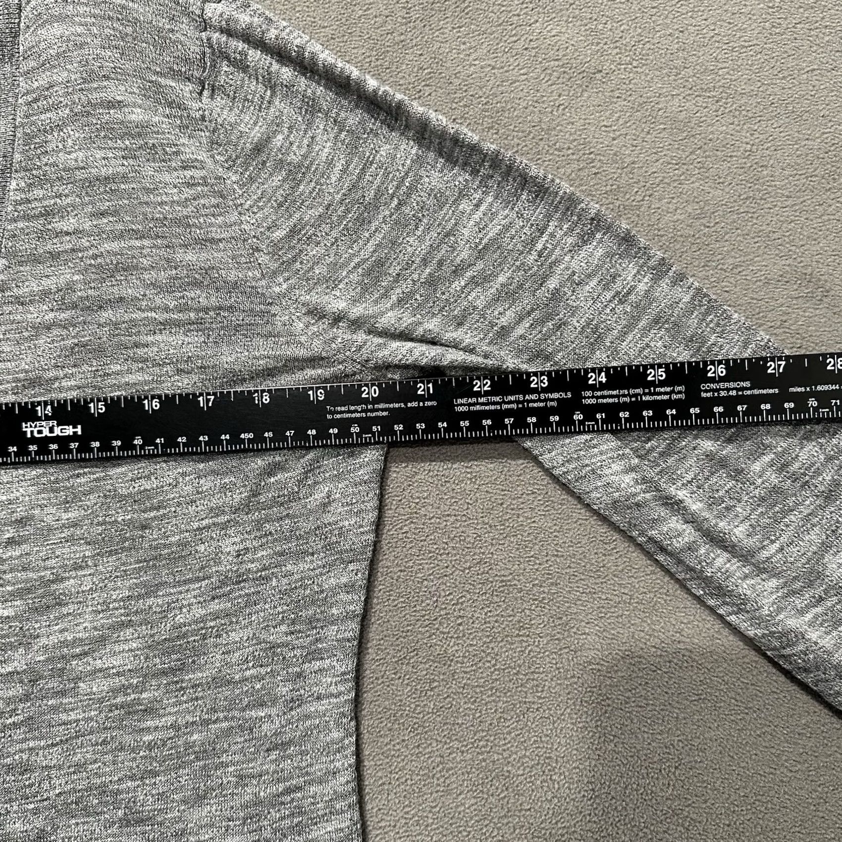 Merona Merona Sweater Womens XL Gray Open Front Cardigan Knit Nylon Rayon Lightweight Size XL / US 12-14 / IT 48-50 - 5 Thumbnail
