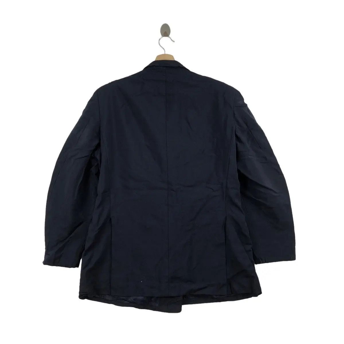Burberry Vtg 90’ BURBERRY LONDON Double Breasted Blazer Lamb Wool Size 46R - 6 Thumbnail