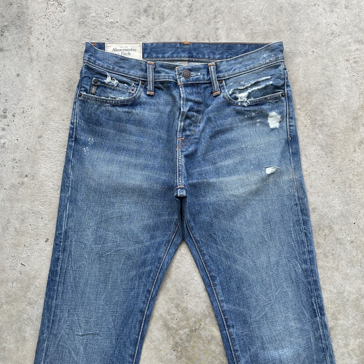 Abercrombie & Fitch Vintage Ambercrombie & Fitch Skinny Jeans Pants Denim W32 Size US 32 / EU 48 - 3 Thumbnail