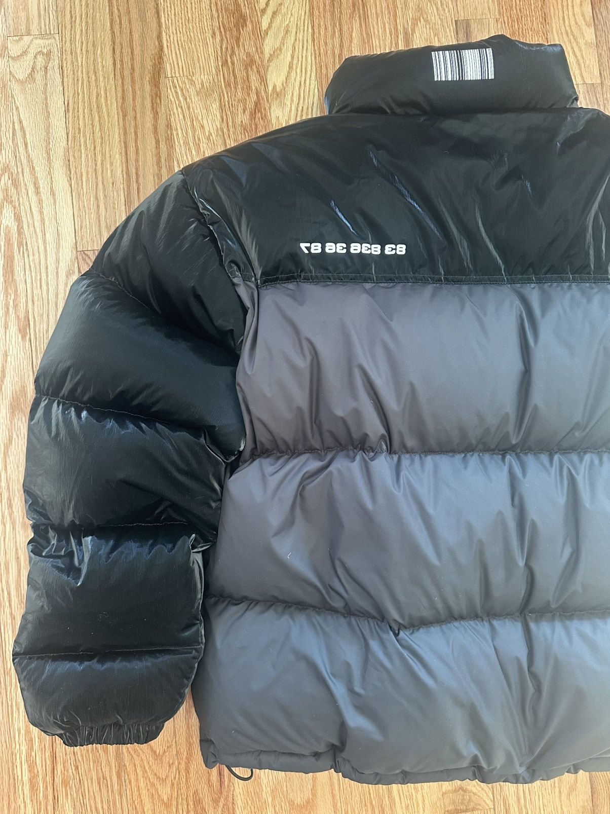 Vetements VTMNTS Black Color Block Down Jacket Size US S / EU 44-46 / 1 - 5 Thumbnail