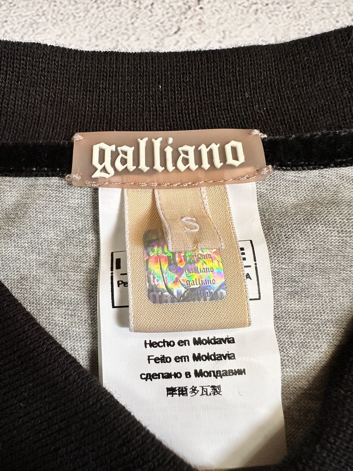 Designer Galliano Y2K Polo T Shirt Size S / US 4 / IT 40 - 4 Thumbnail