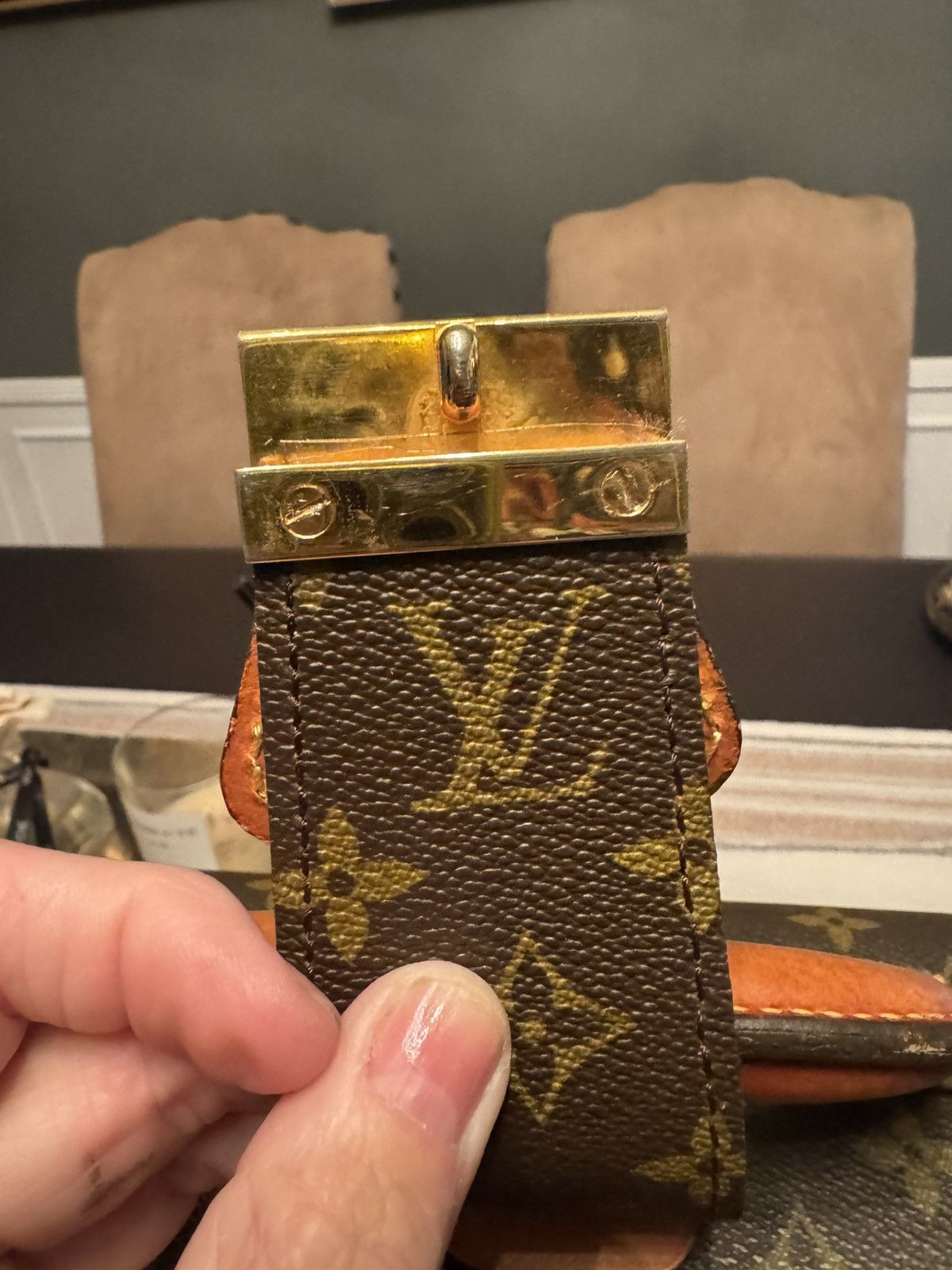 Louis Vuitton Louis Vuitton Monogram Hard CaseTrainCase1983 Made in France Size 40 - 9 Thumbnail