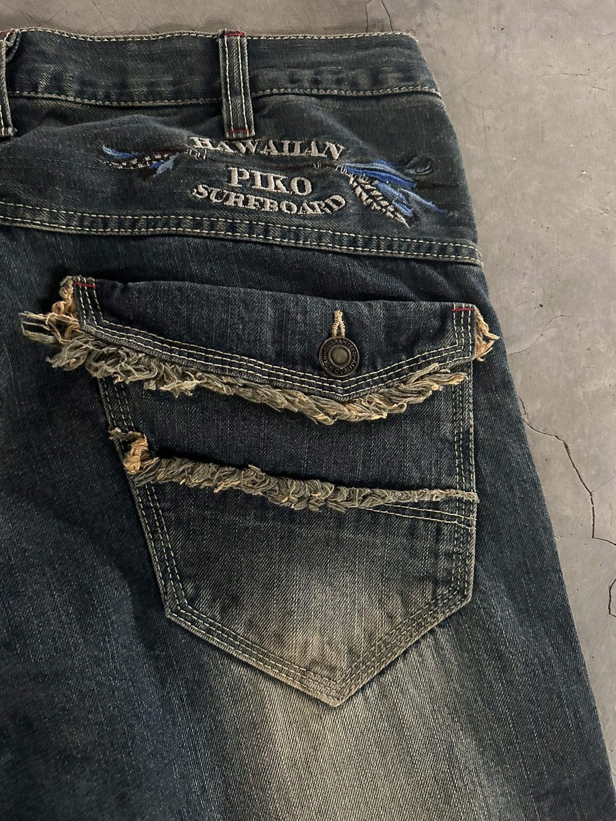 Vintage Vintage piko flare jeans Size US 38 / EU 54 - 14 Thumbnail