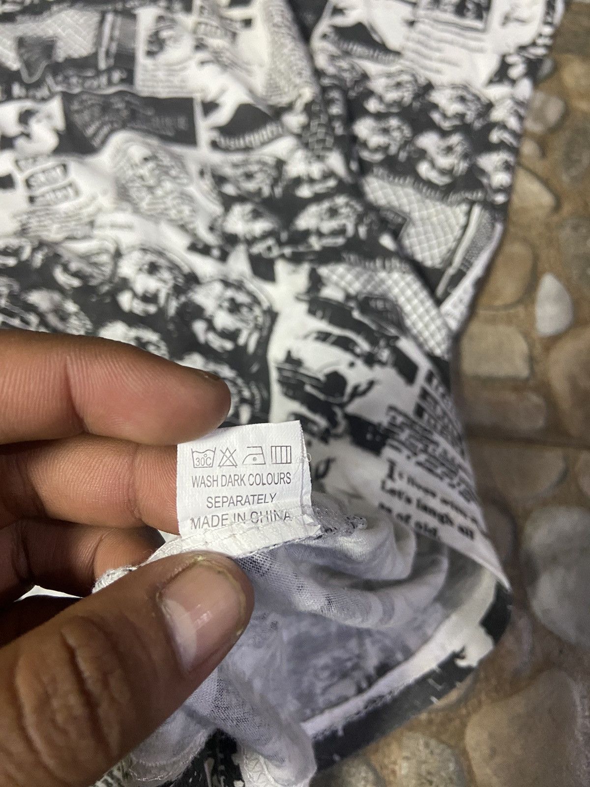 Hysteric Glamour × If Six Was Nine × Japanese Brand VTG Y2K tank top women t-shirt Newspaper full print Size S / US 4 / IT 40 - 7 Thumbnail