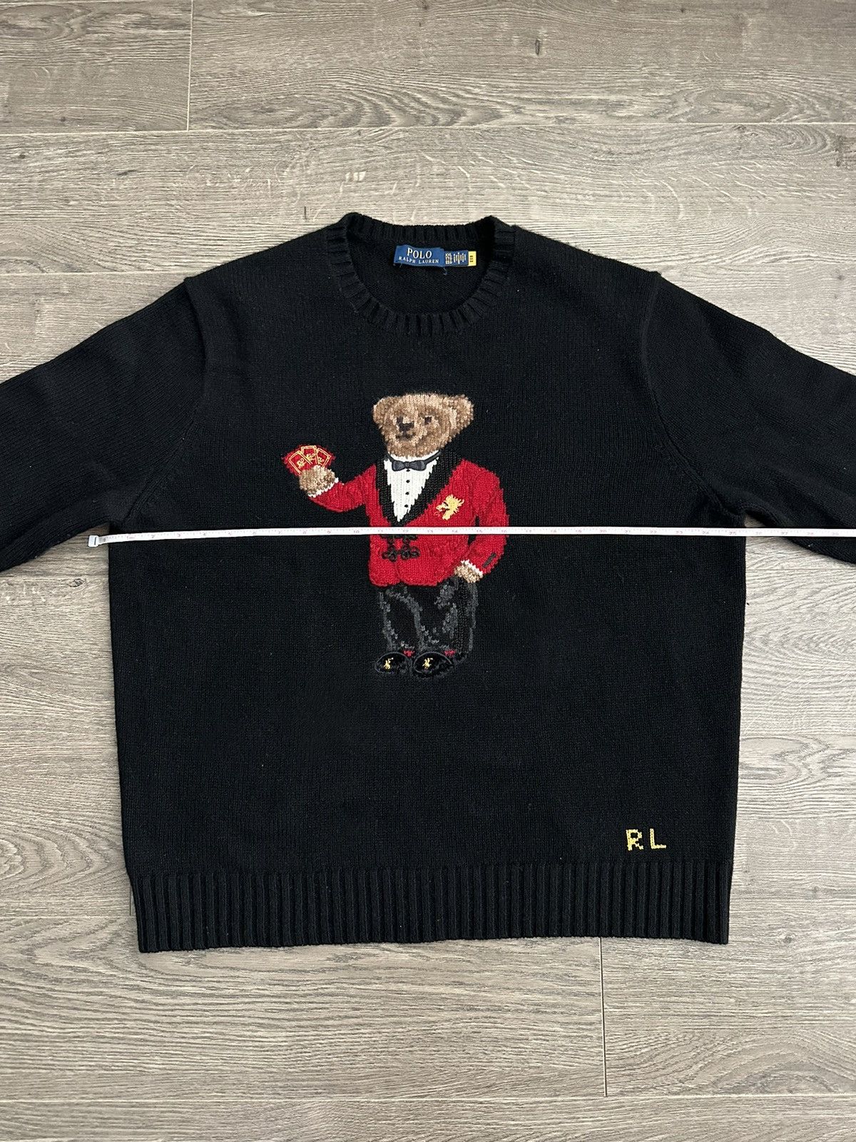 Ralph Lauren Limited Edition Polo Bear 2024 Year of The Dragon Sweater Size US XXL / EU 58 / 5 - 2 Thumbnail